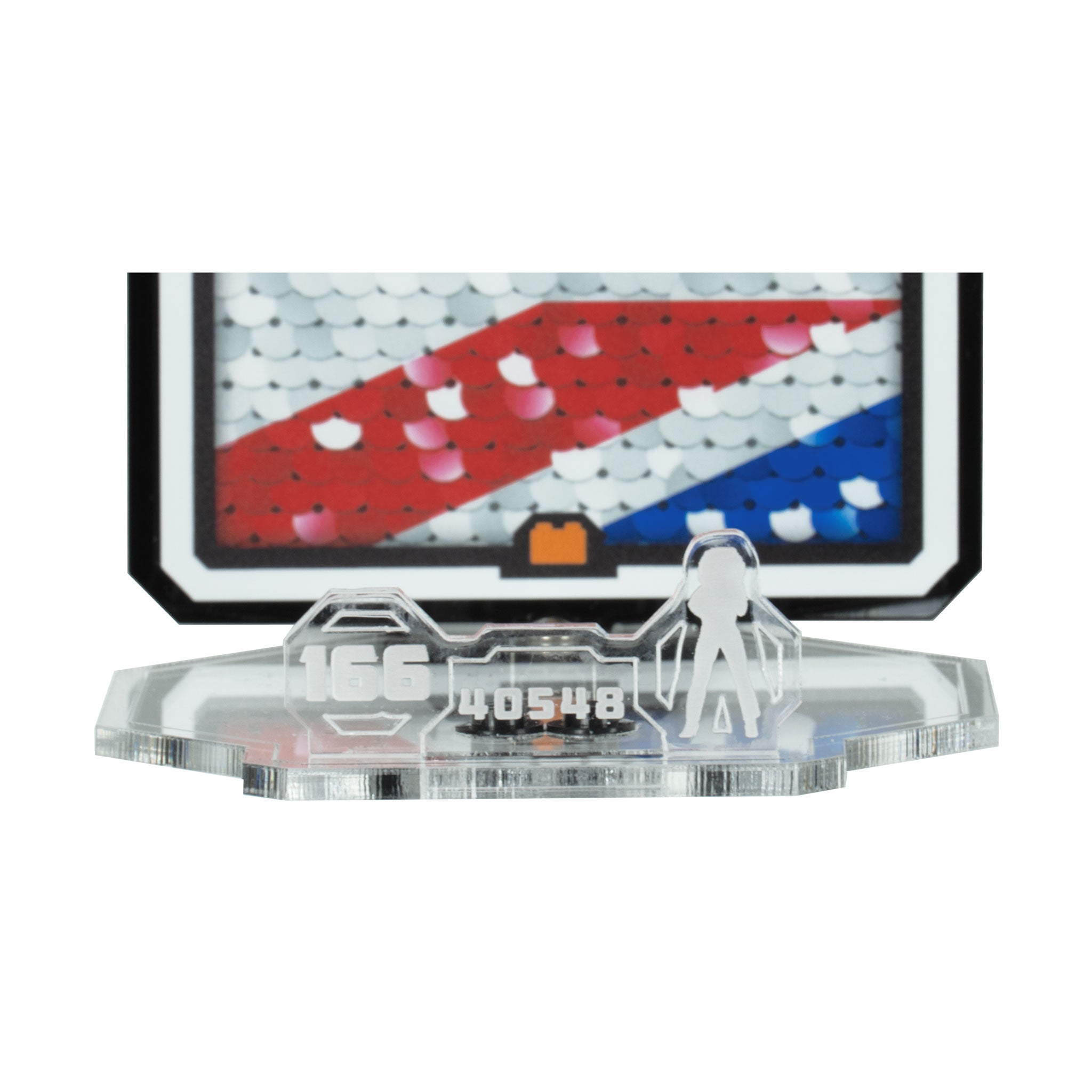 Wall Mounted Display for LEGO® Brickheadz Spice Girls Tribute (40548)