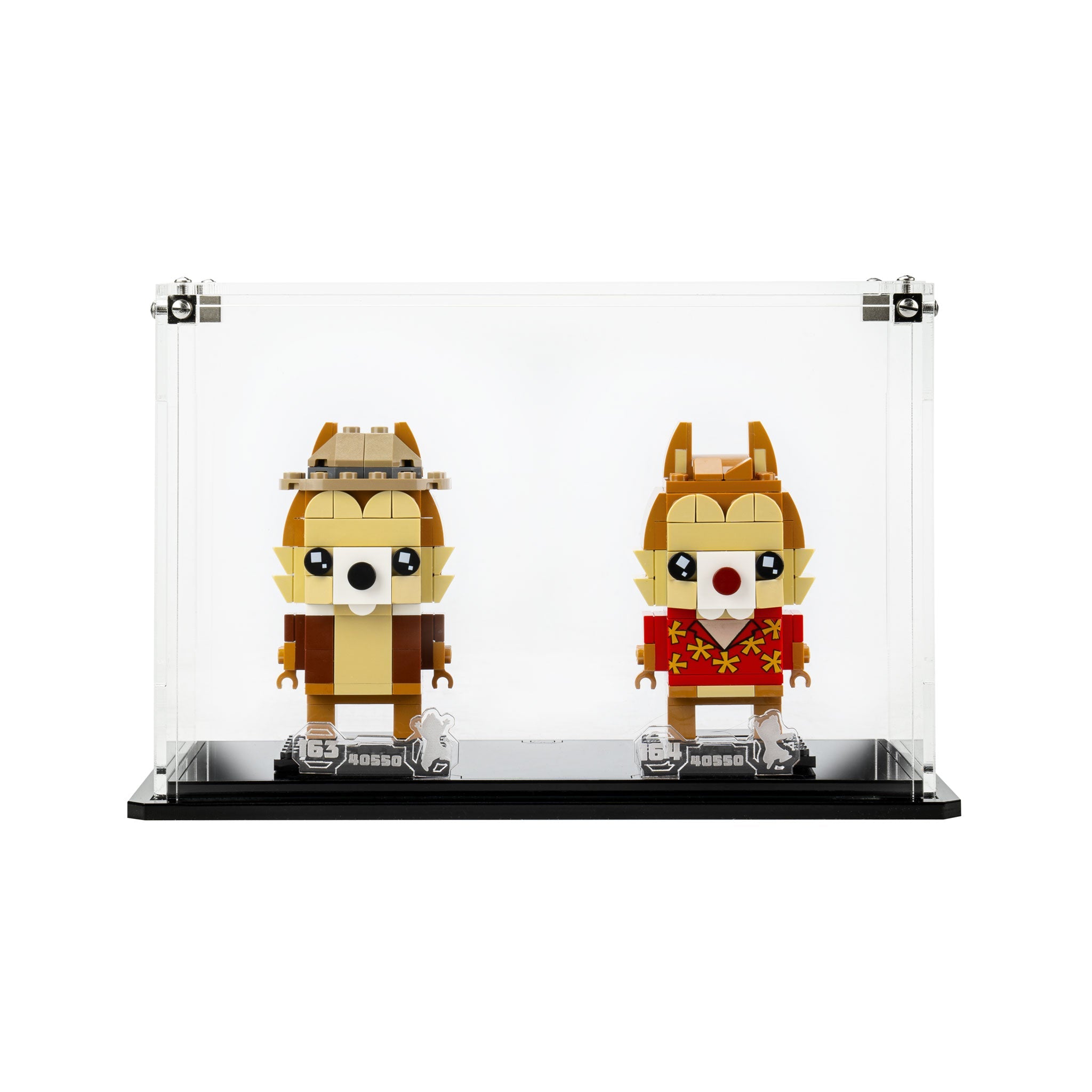 Display Case for LEGO® Brickheadz Chip & Dale (40550)