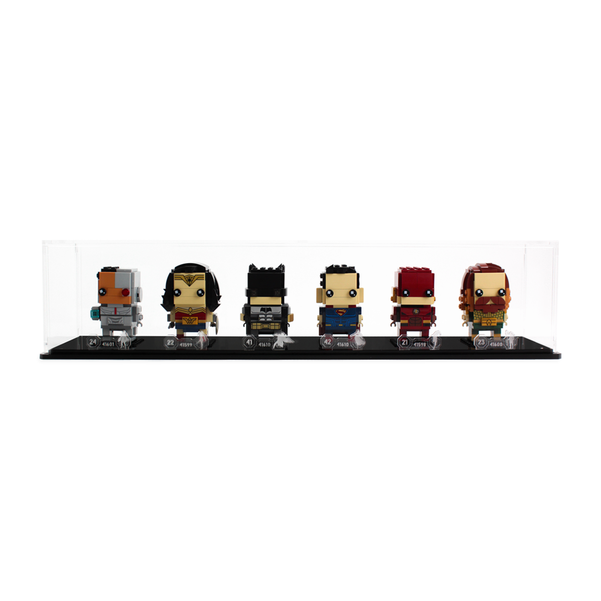 Display Case for six LEGO® Brickheadz