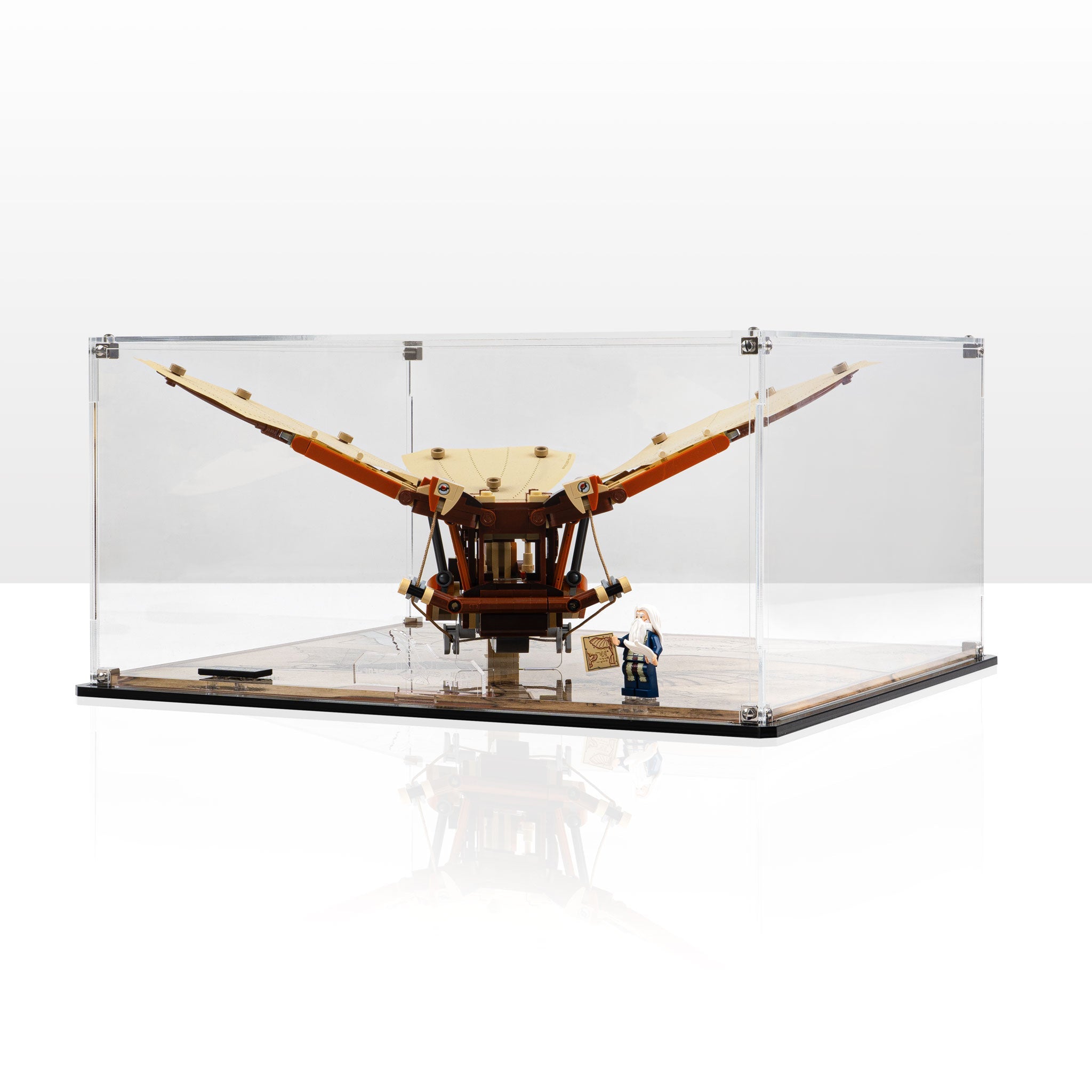 Display Case for LEGO® Icons: Leonardo da Vinci's Flying Machine (10363)