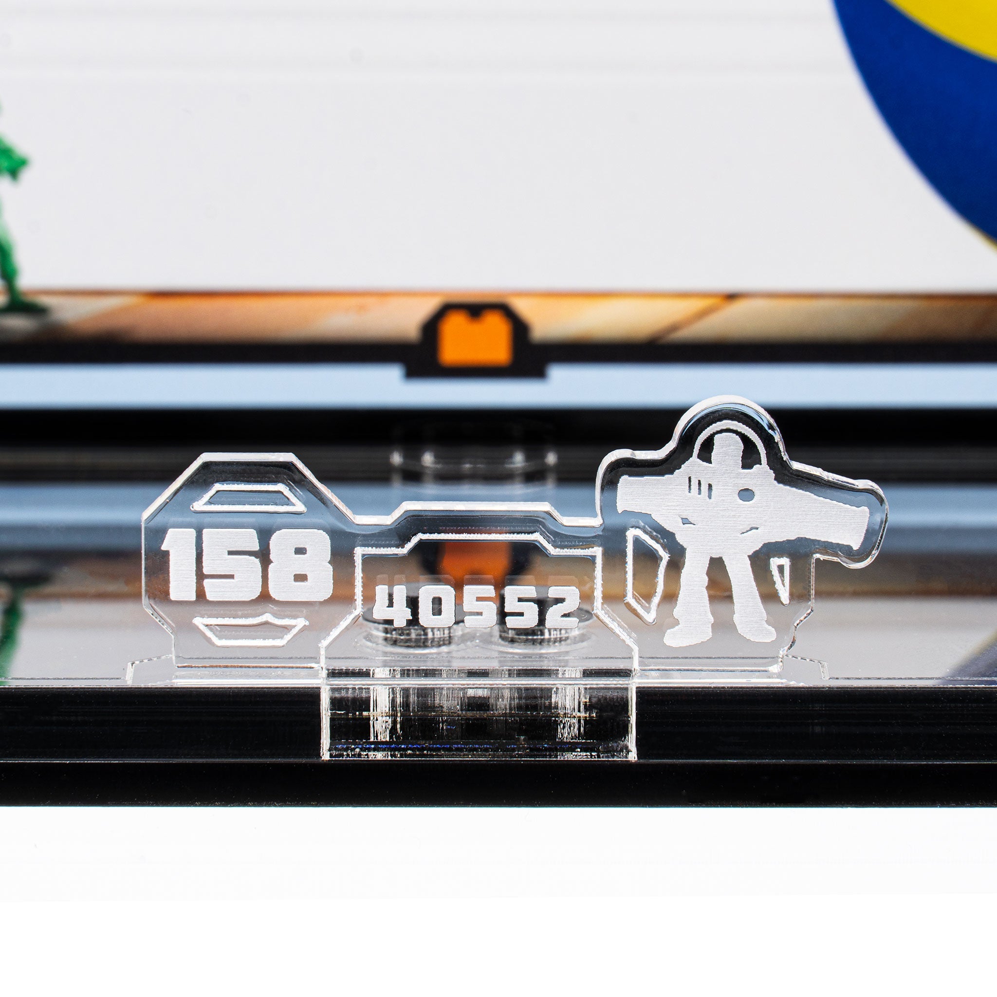 Wall Mounted Display Case for LEGO® Brickheadz Buzz Lightyear (40552)