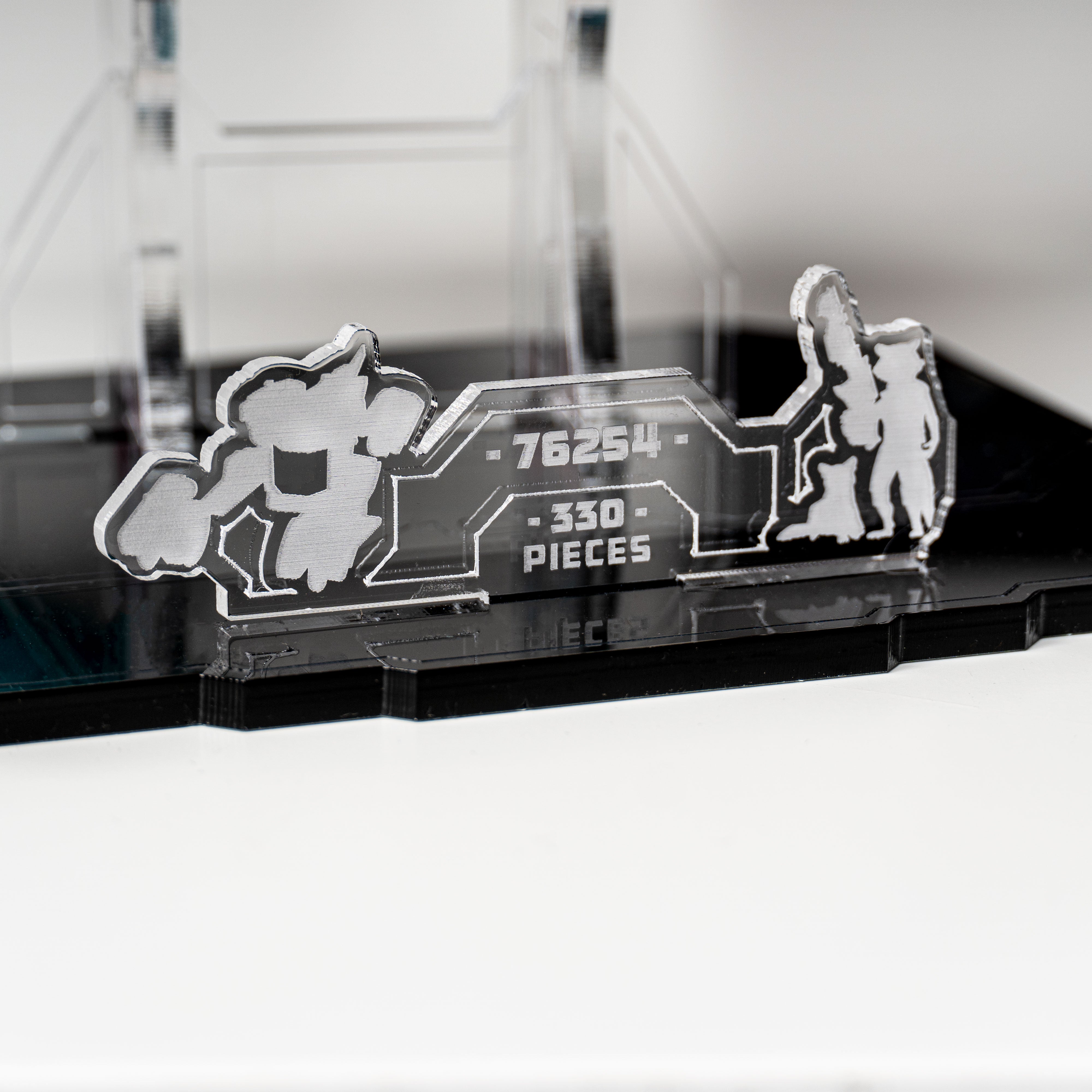 Display Stand for LEGO® Marvel Baby Rocket's Ship (76254)