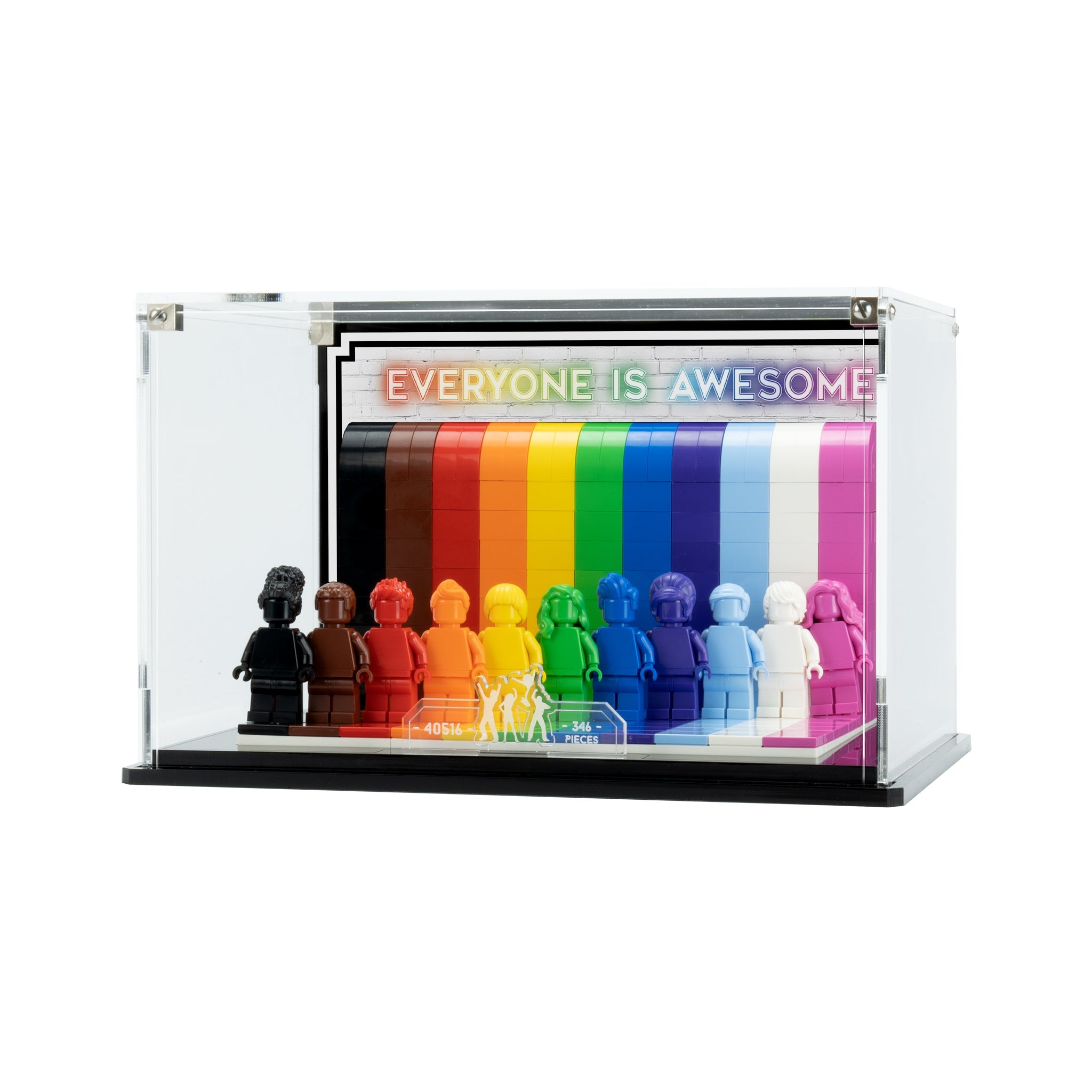 Display Case for LEGO®: Everyone Is Awesome (40516)