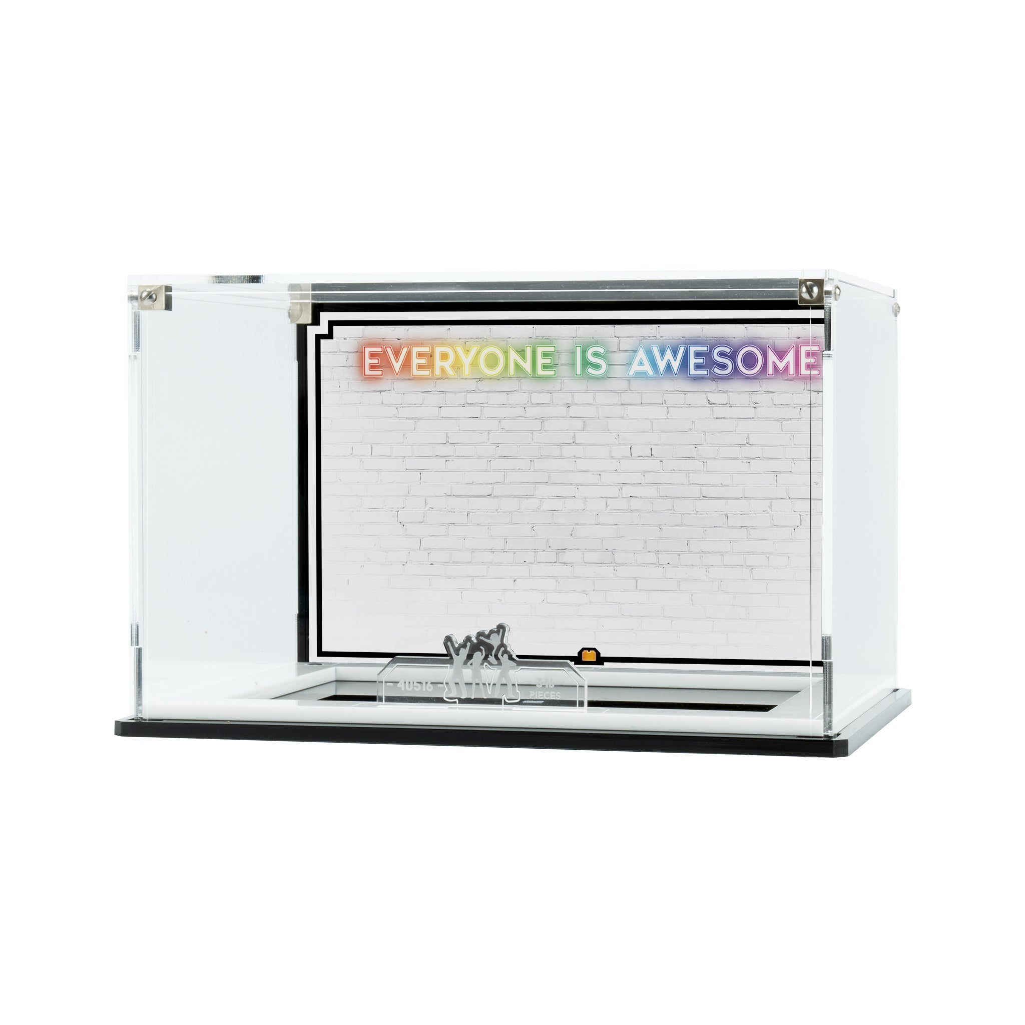 Display Case for LEGO®: Everyone Is Awesome (40516)