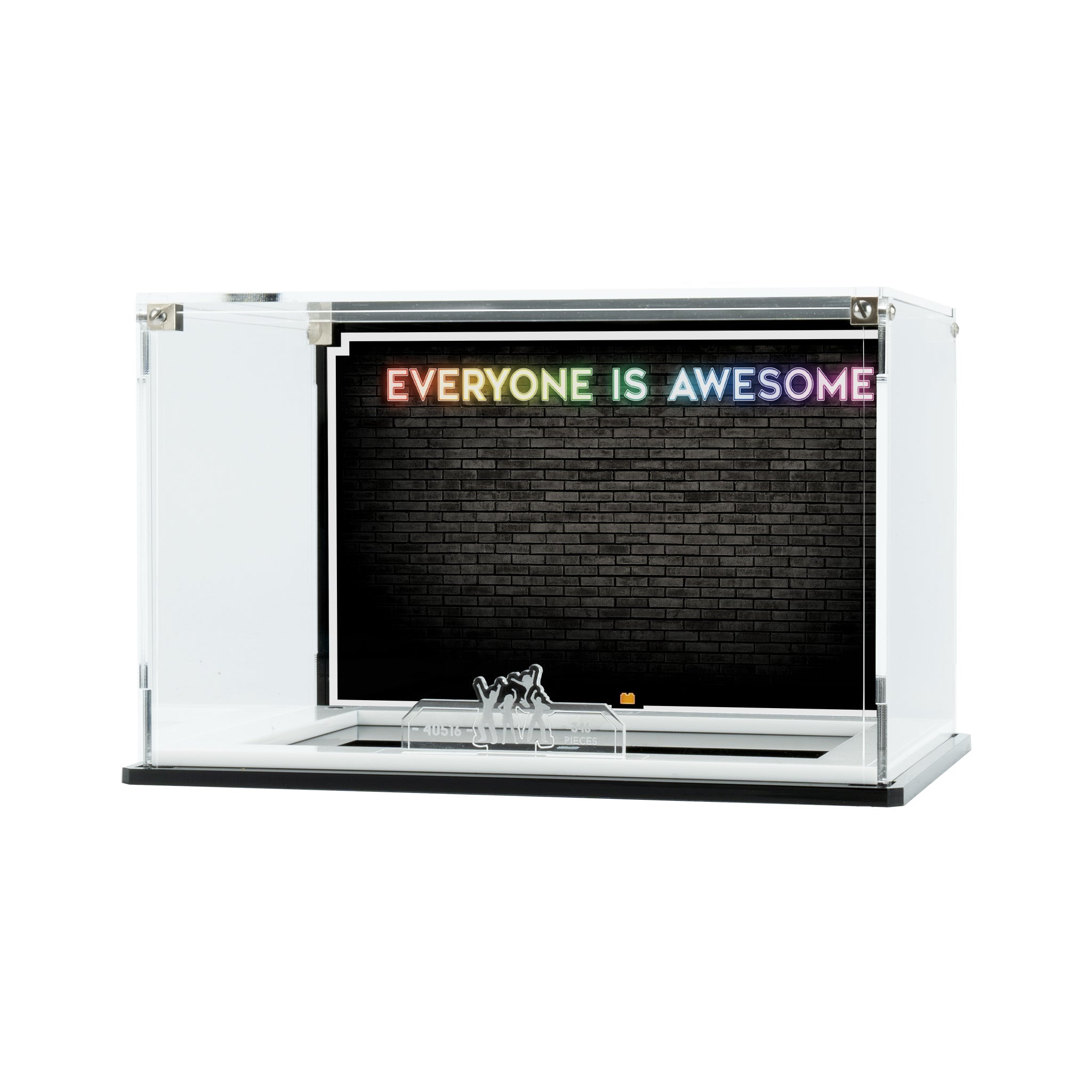Display Case for LEGO®: Everyone Is Awesome (40516)