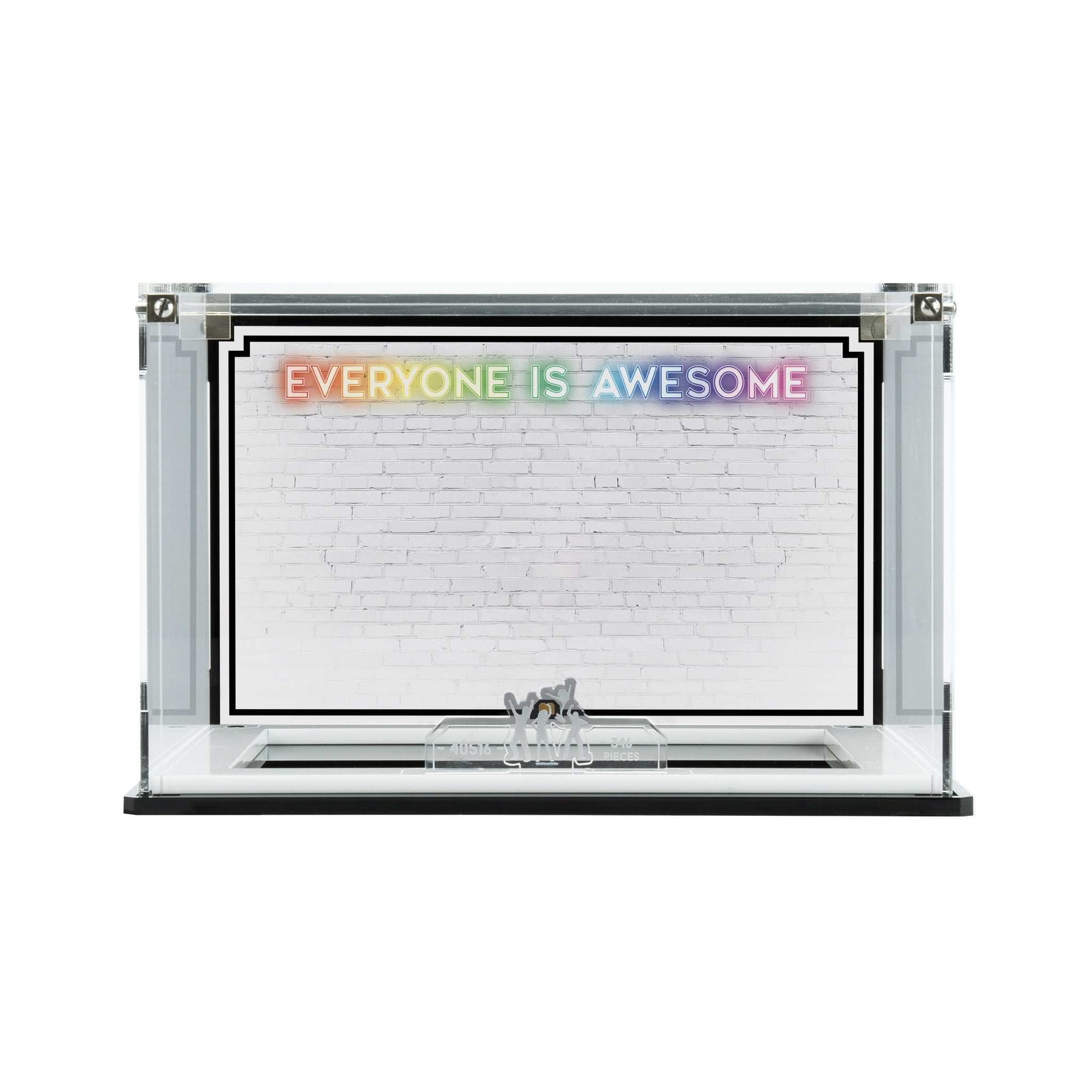 Display Case for LEGO®: Everyone Is Awesome (40516)