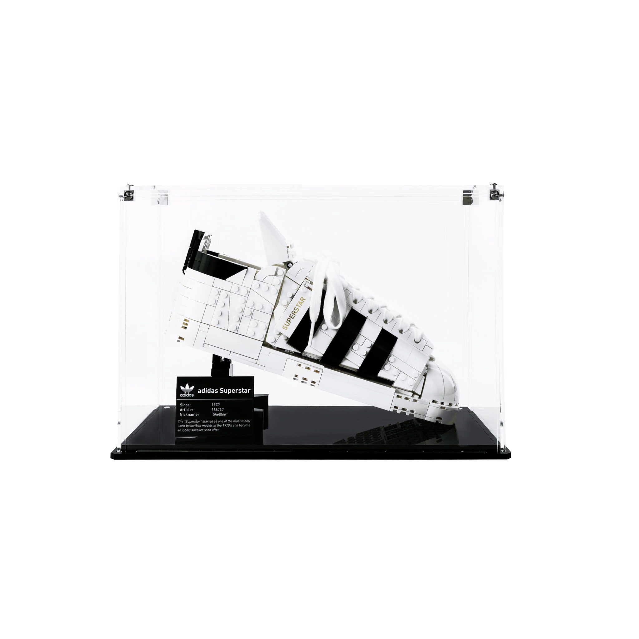 Display Case for LEGO® adidas Originals Superstar (10282)