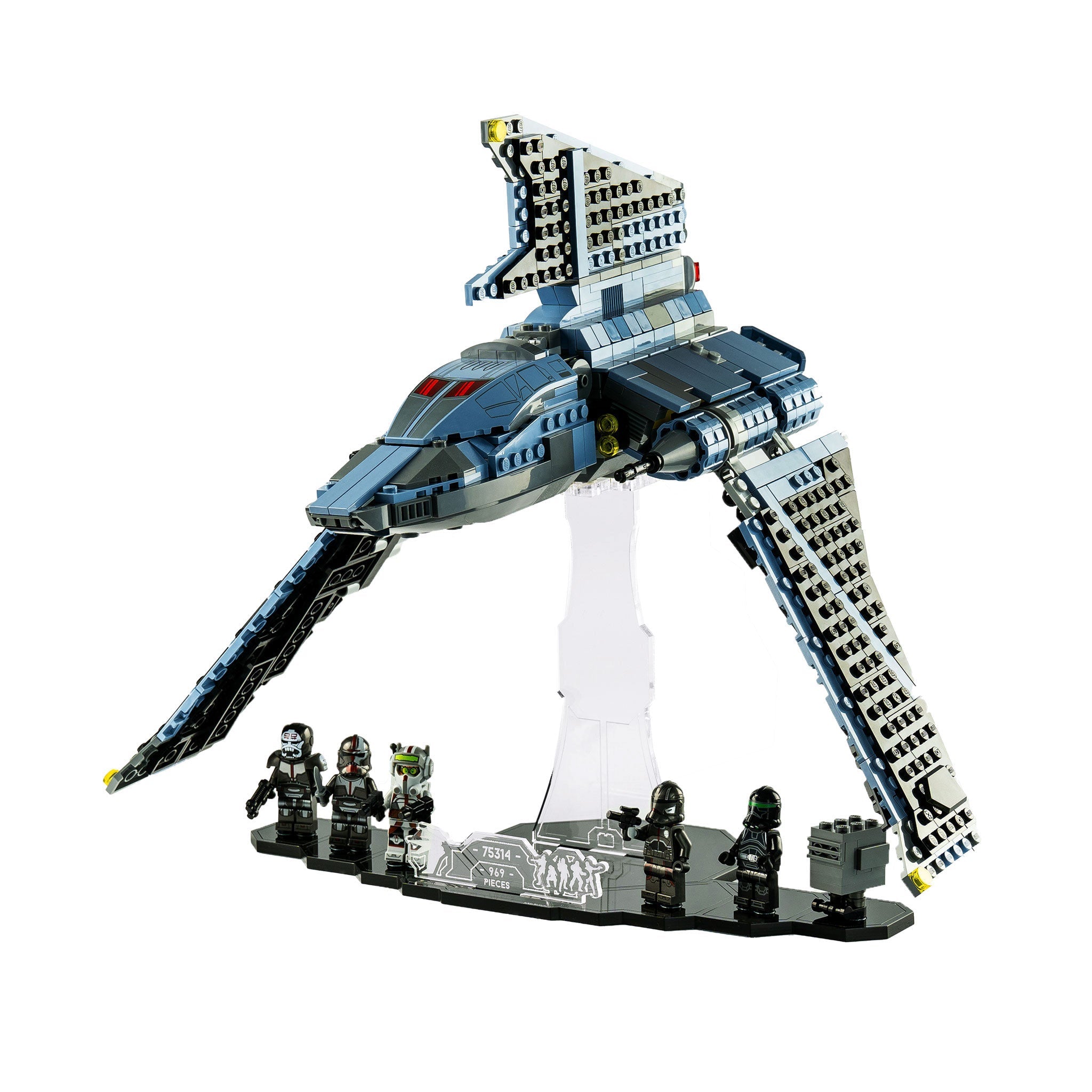 Display Stand for LEGO® Star Wars™ The Bad Batch™ Attack Shuttle (75314)