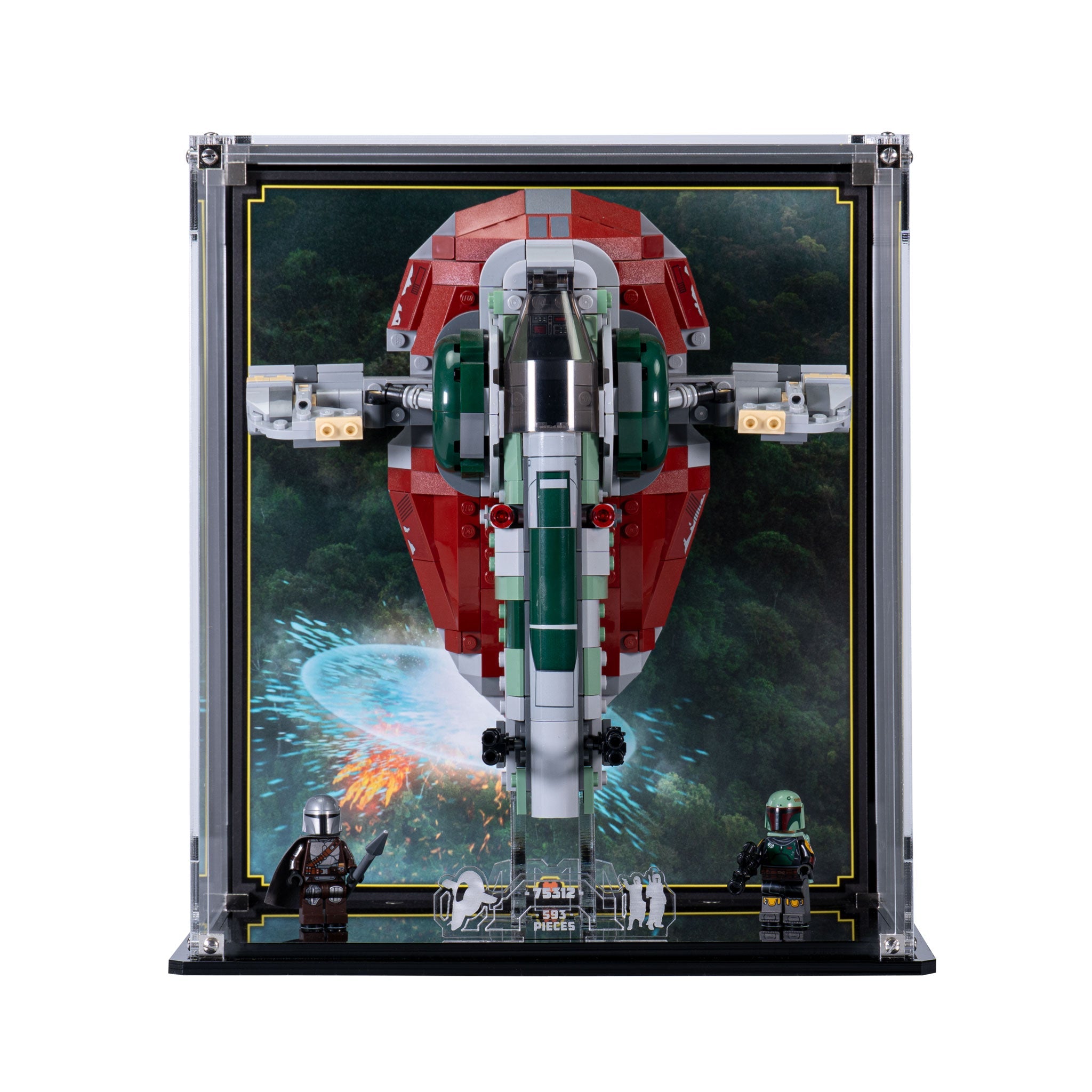 Display Case for LEGO® Star Wars™: Boba Fett’s Starship™ (75312)