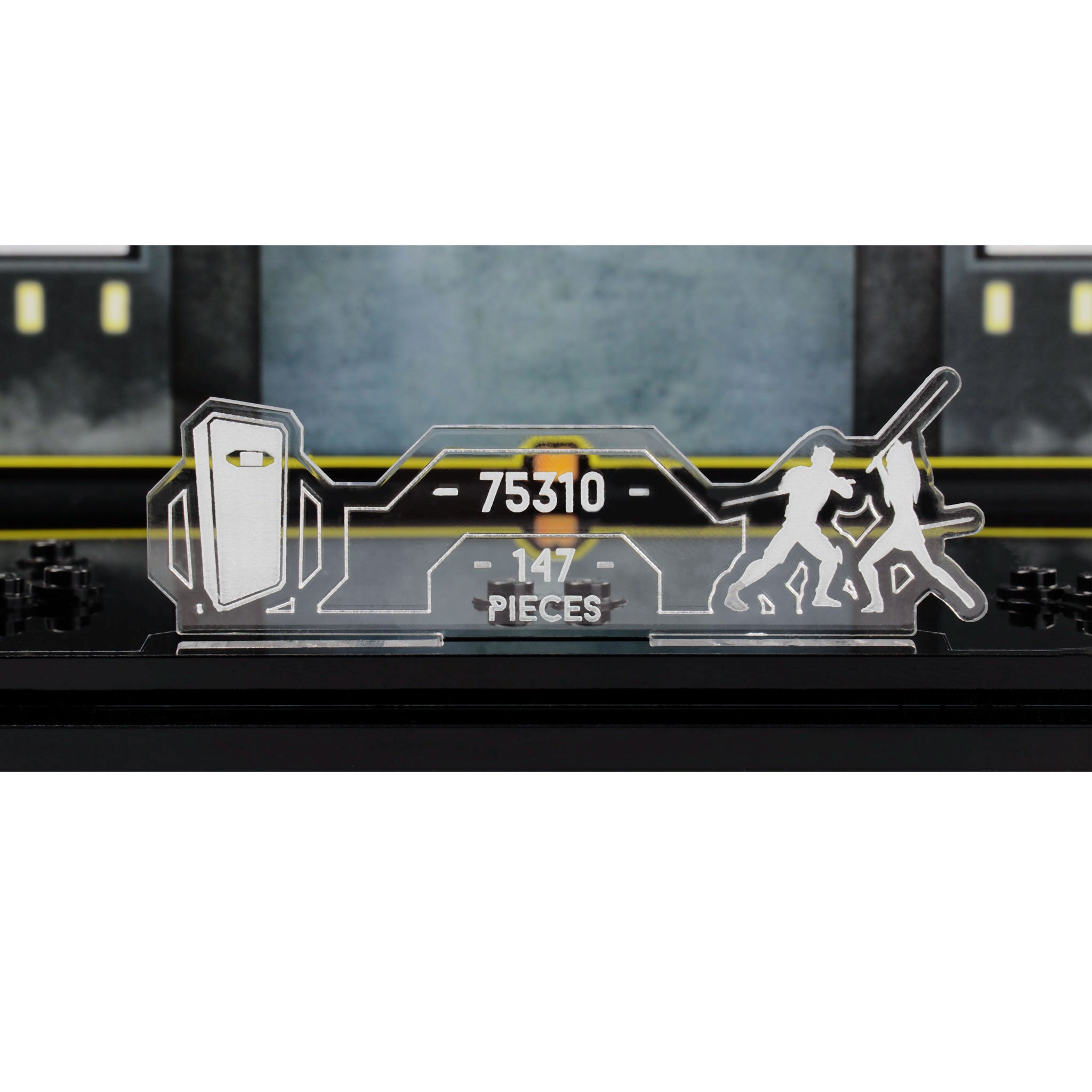 Display Case for LEGO® Star Wars™ Duel on Mandalore (75310)