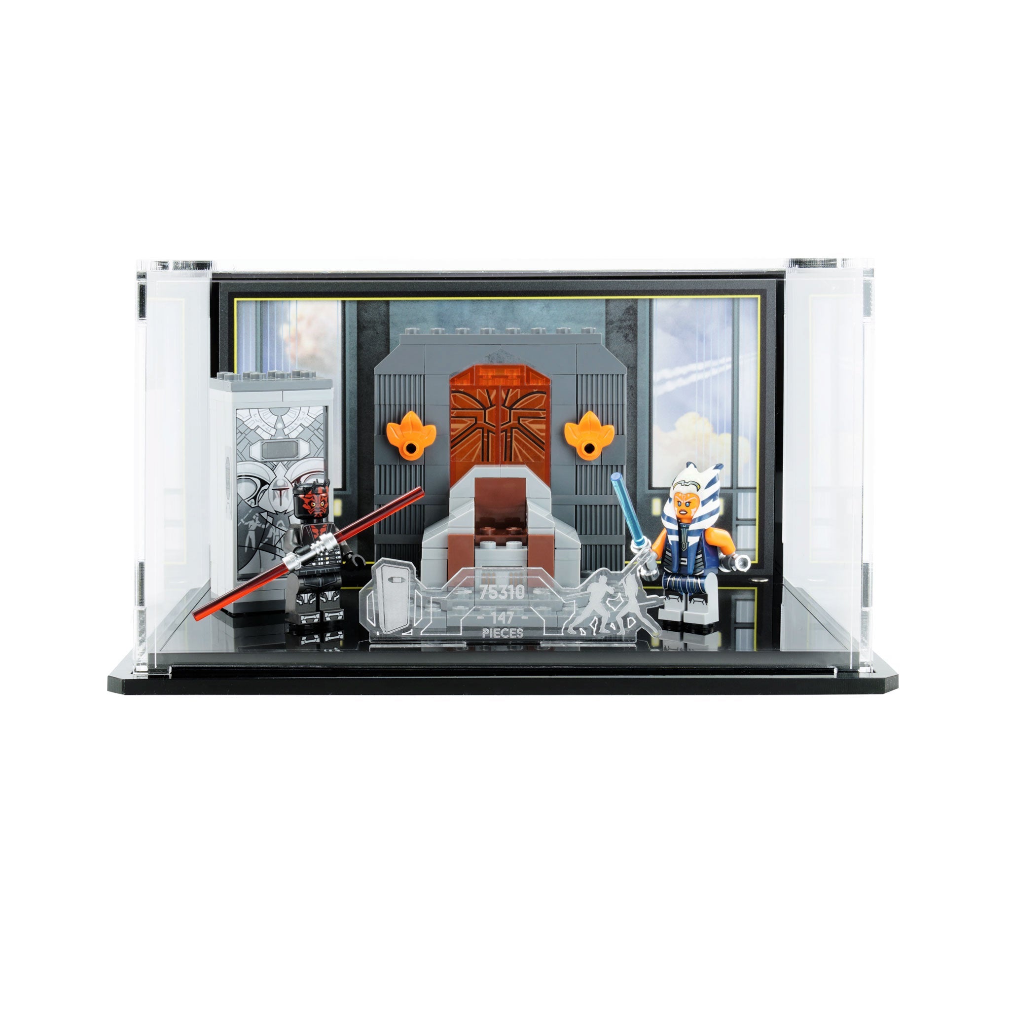 Display Case for LEGO® Star Wars™ Duel on Mandalore (75310)