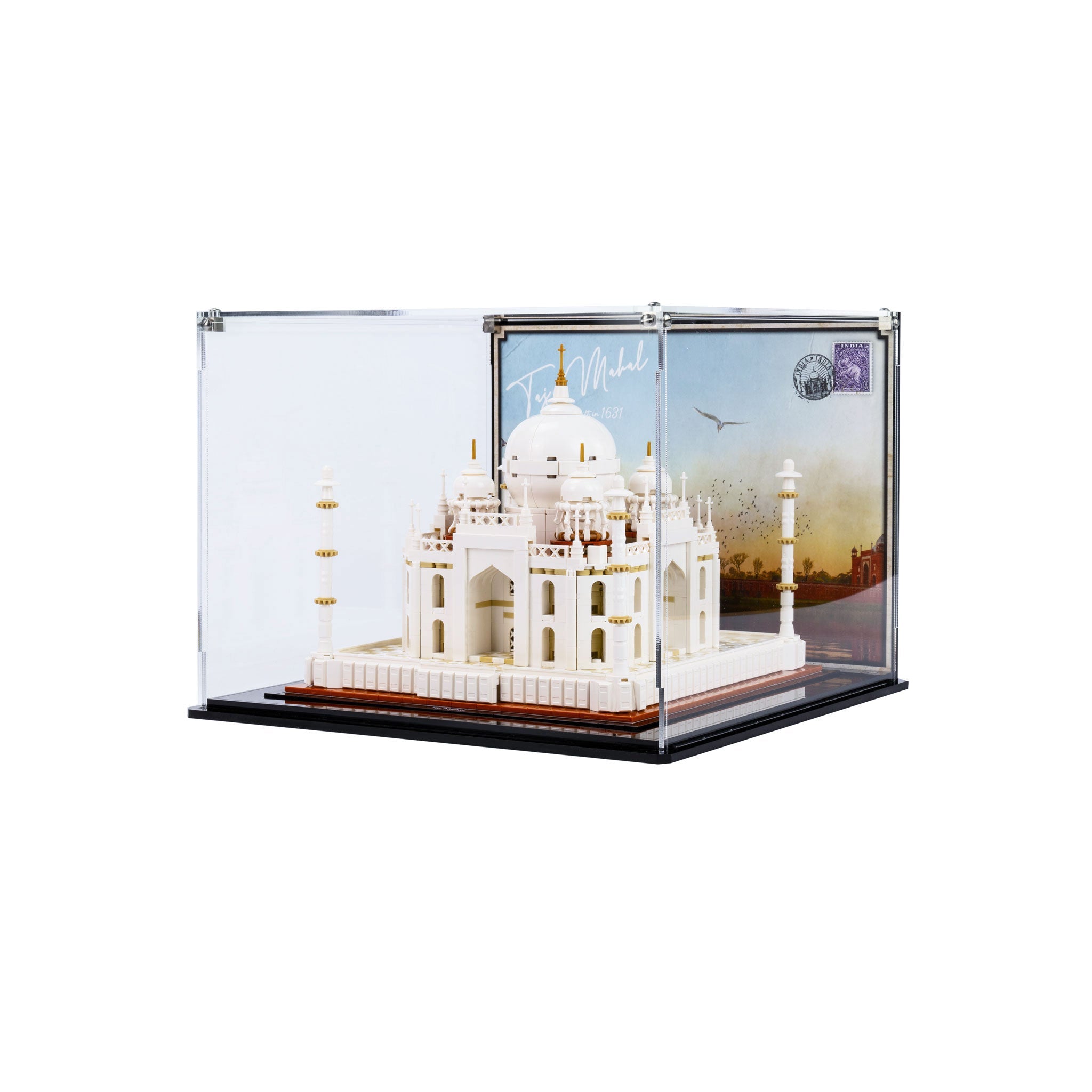 Display Case for LEGO® Architecture: Taj Mahal (21056)