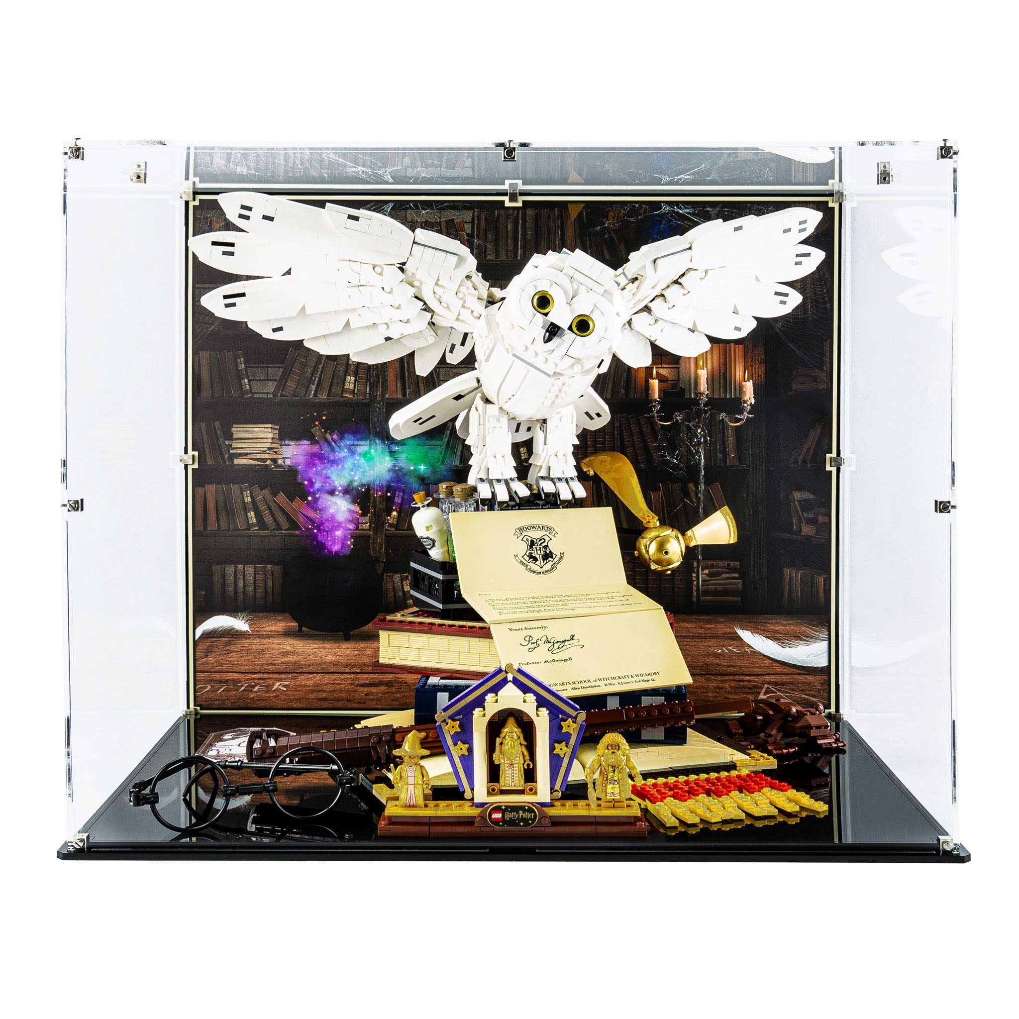 Display Case for LEGO® Hogwarts™ Icons - Collectors' Edition (76391)
