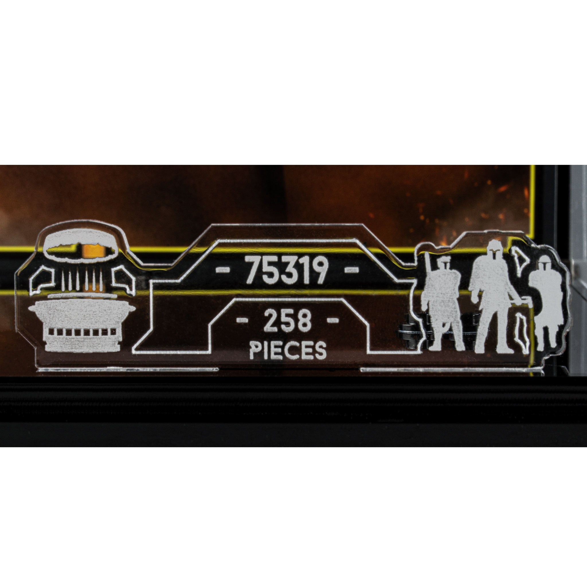 Display Case for LEGO® Star Wars™ The Armourer’s Mandalorian™ Forge (75319)