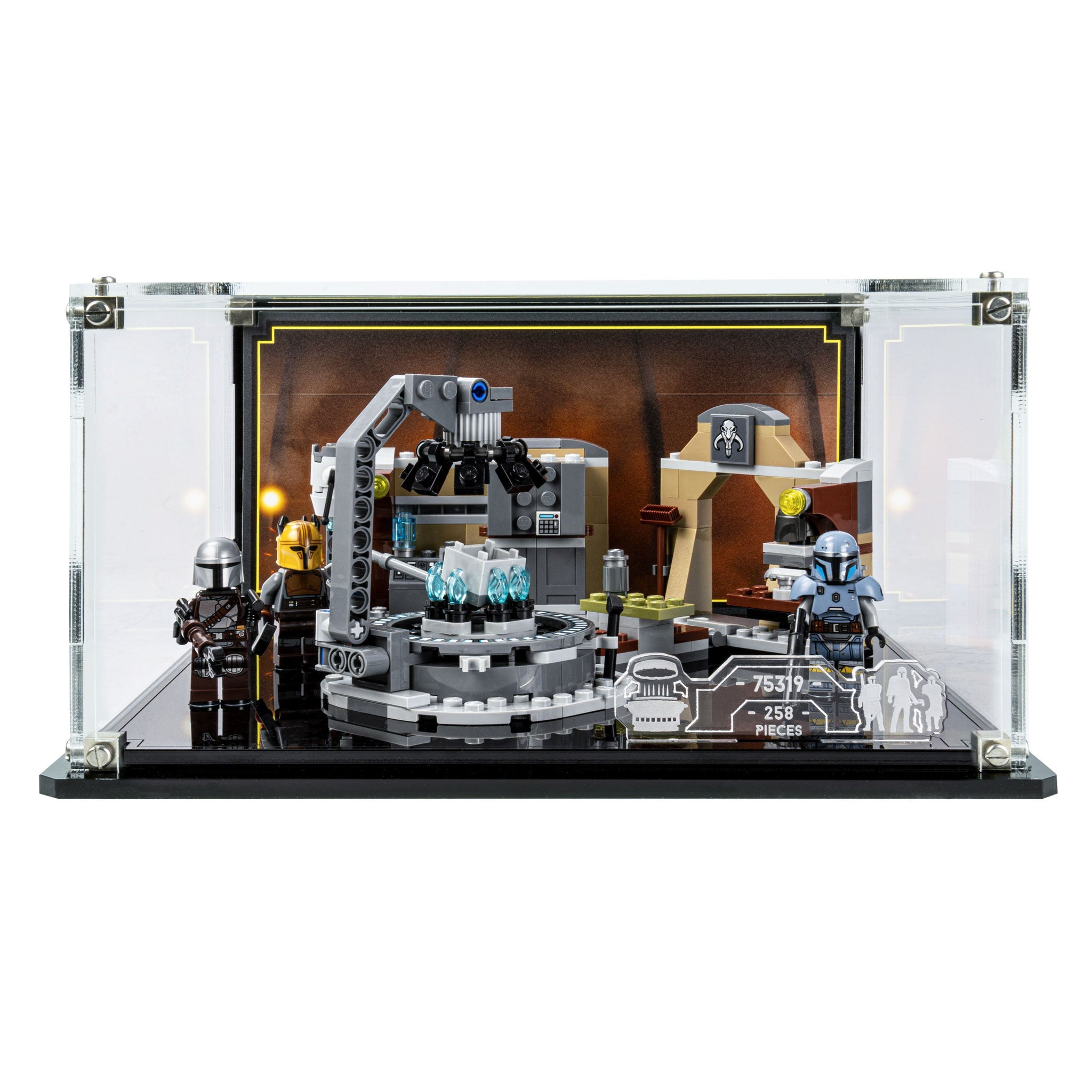 Display Case for LEGO® Star Wars™ The Armourer’s Mandalorian™ Forge (75319)