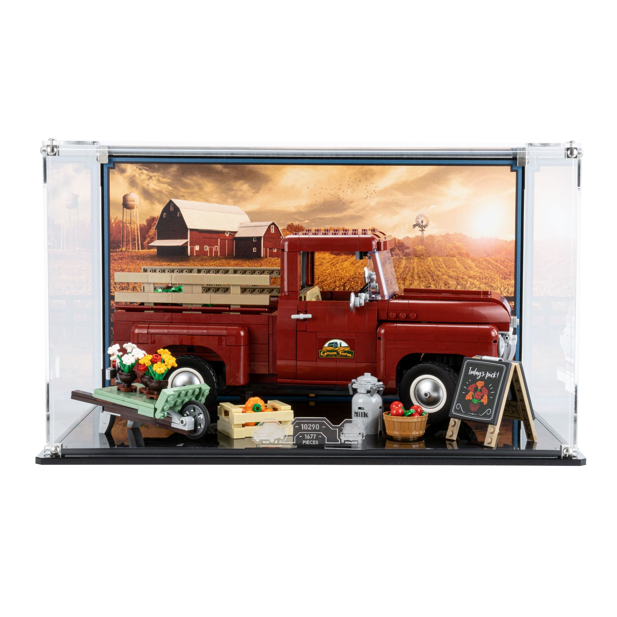 Display Case for LEGO® Creator: Pickup Truck (10290)
