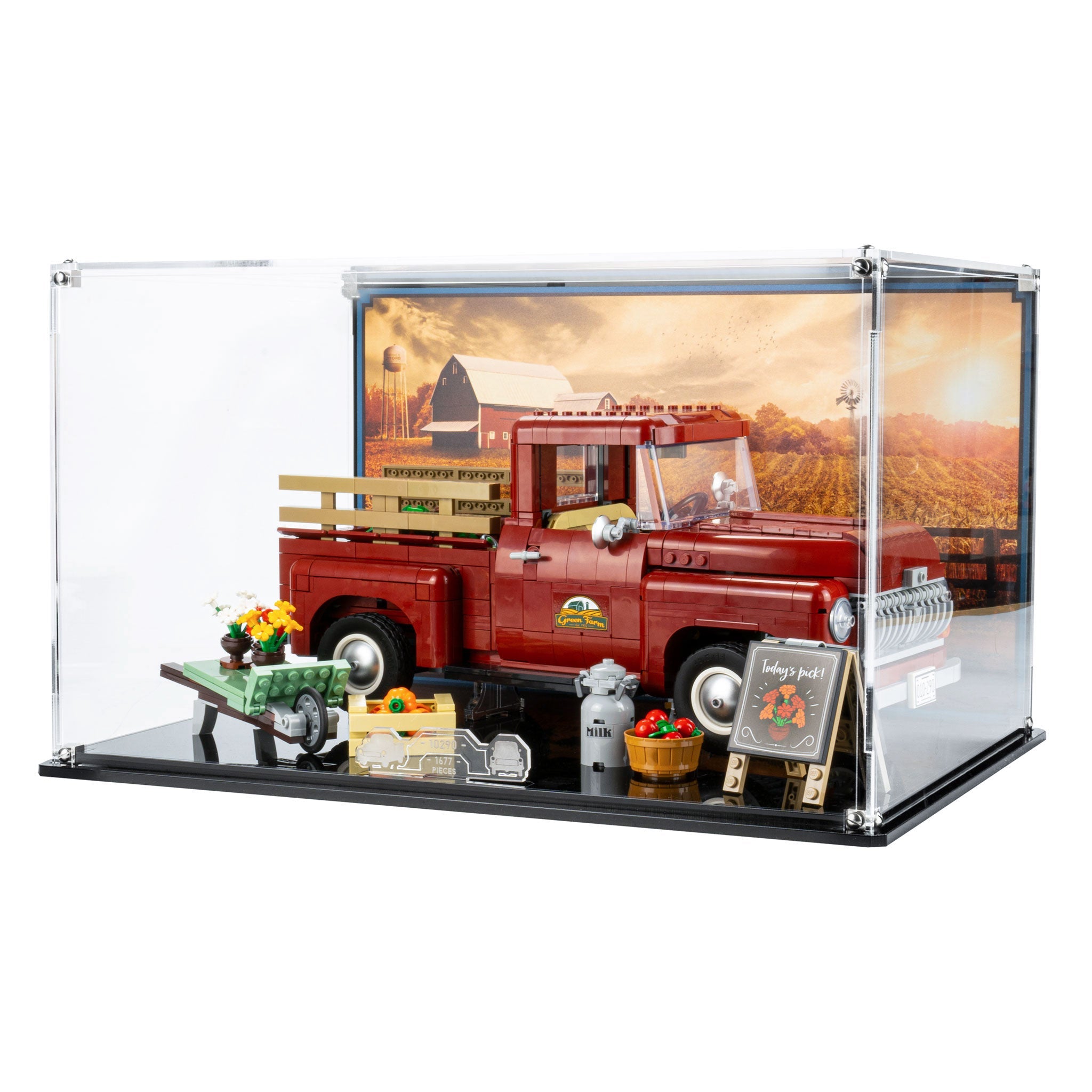 Display Case for LEGO® Creator: Pickup Truck (10290)