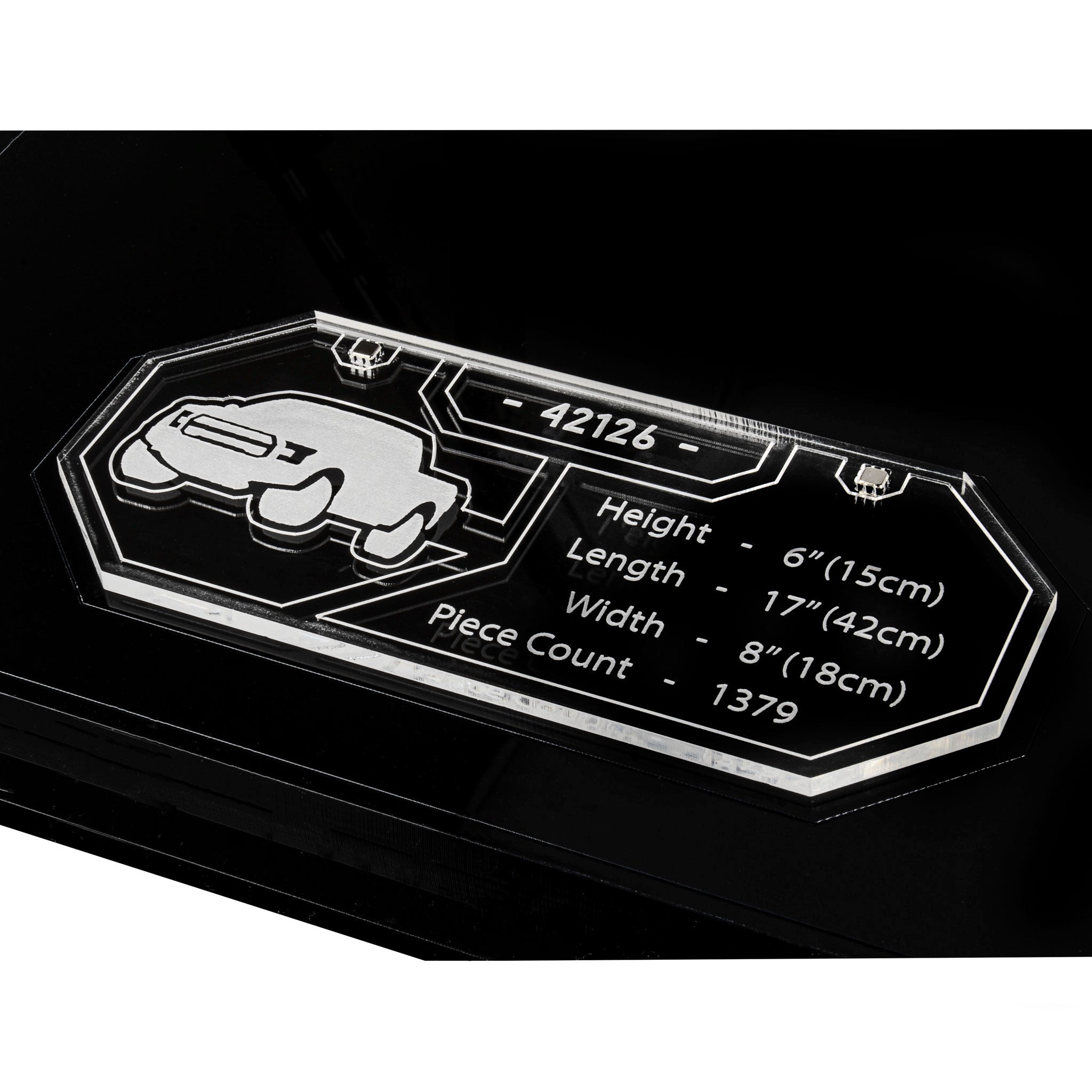 Display Case for LEGO® Ford® F-150 Raptor (42126)