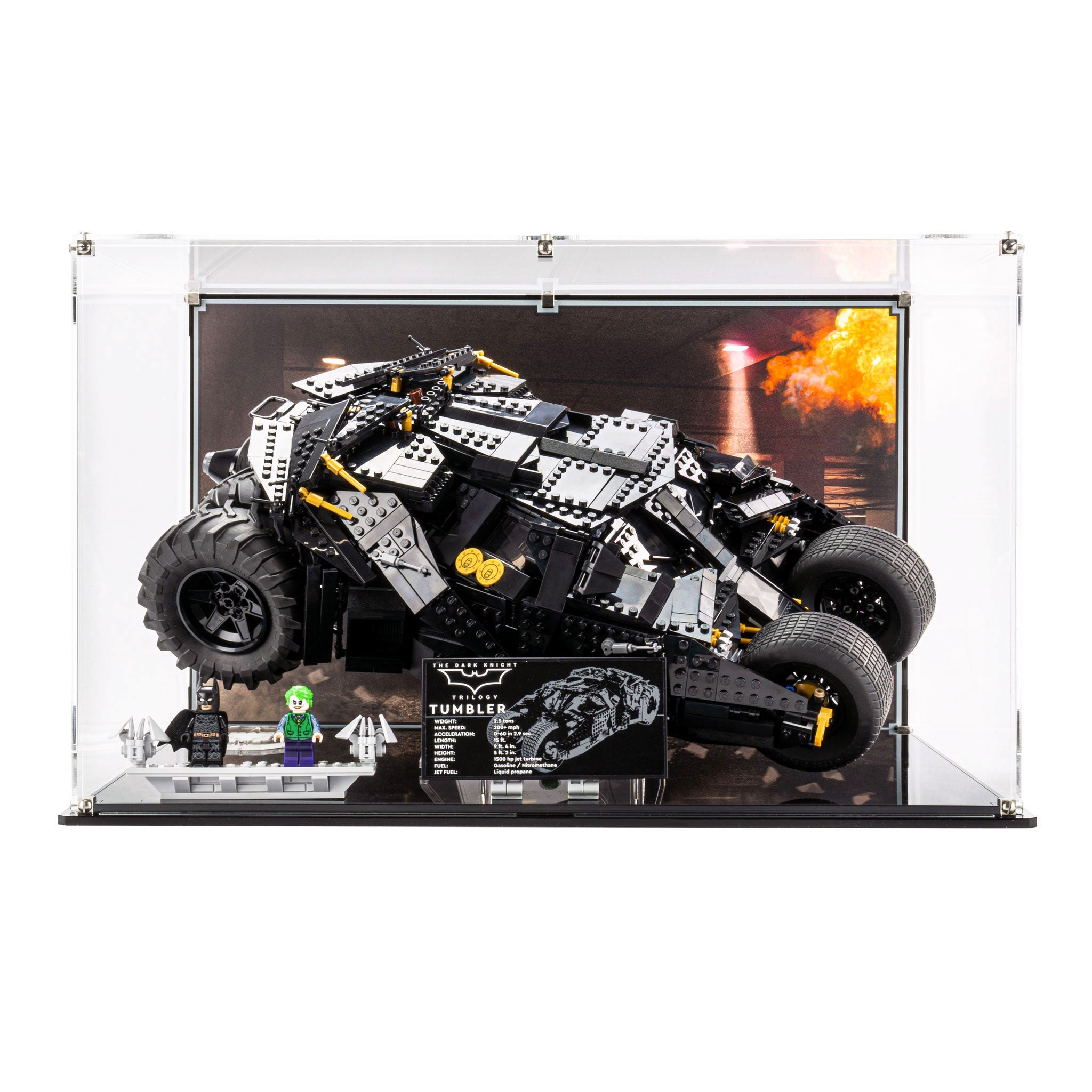 Display Case for LEGO® DC Batman™ Batmobile™ Tumbler (76240)