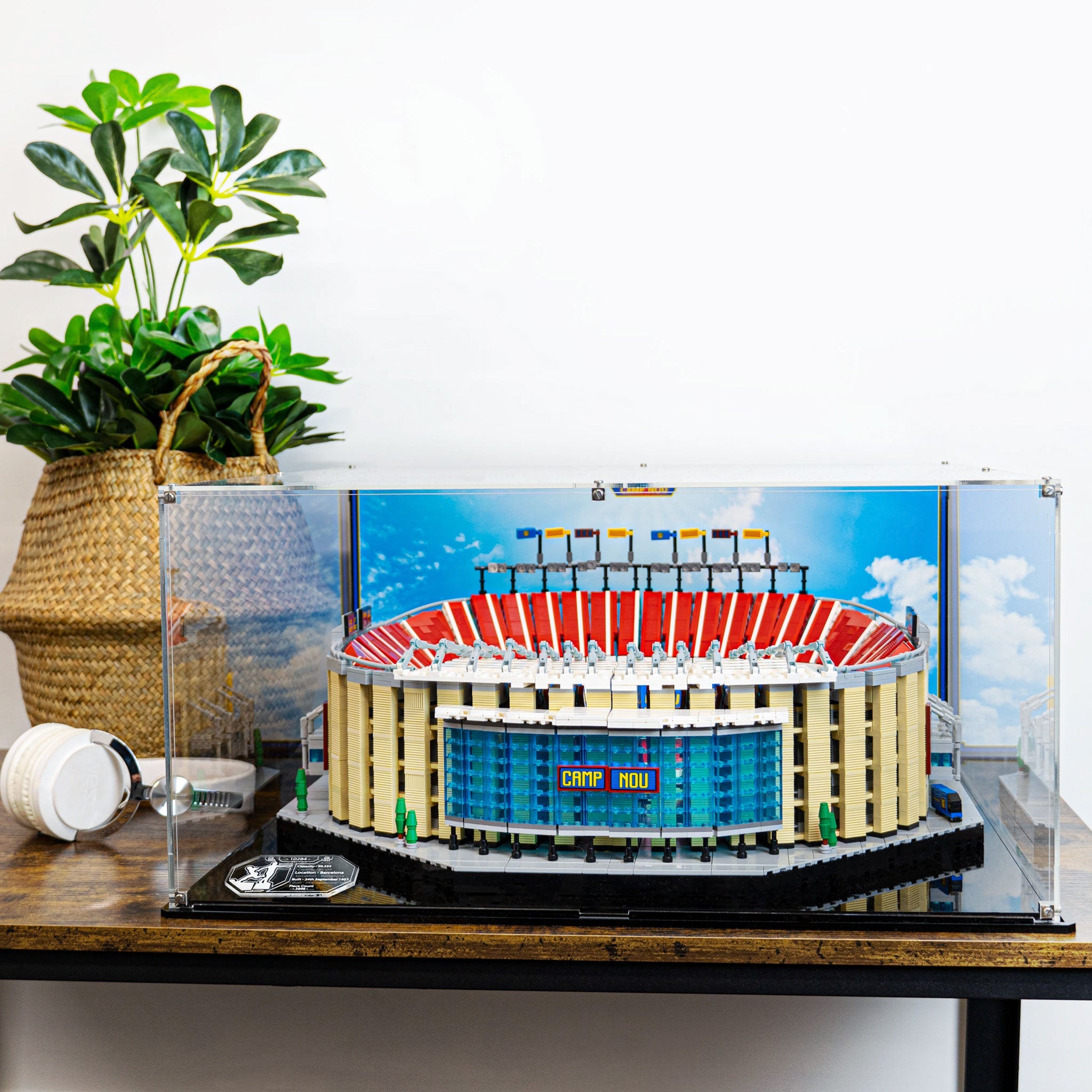 Display Case for LEGO® Creator Expert: Camp Nou – FC Barcelona (10284)