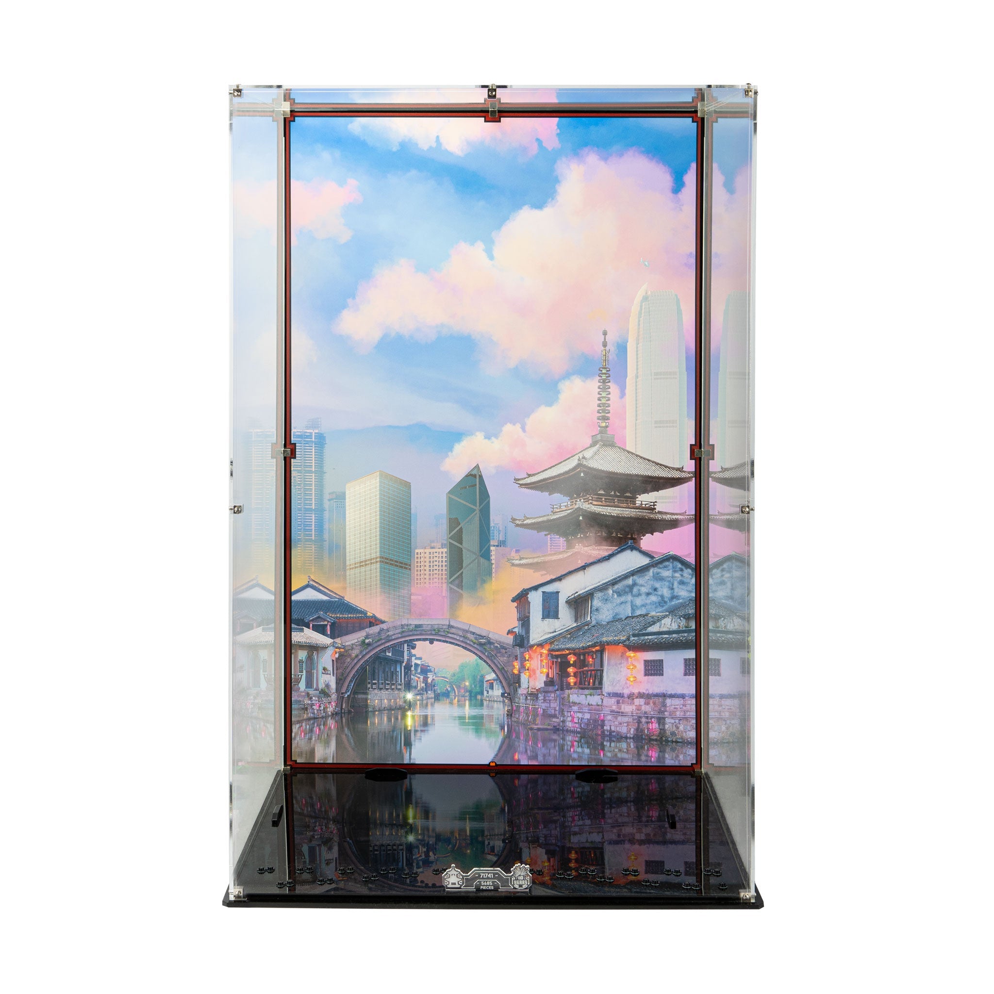 Display Case for LEGO® NINJAGO® City Gardens (71741)