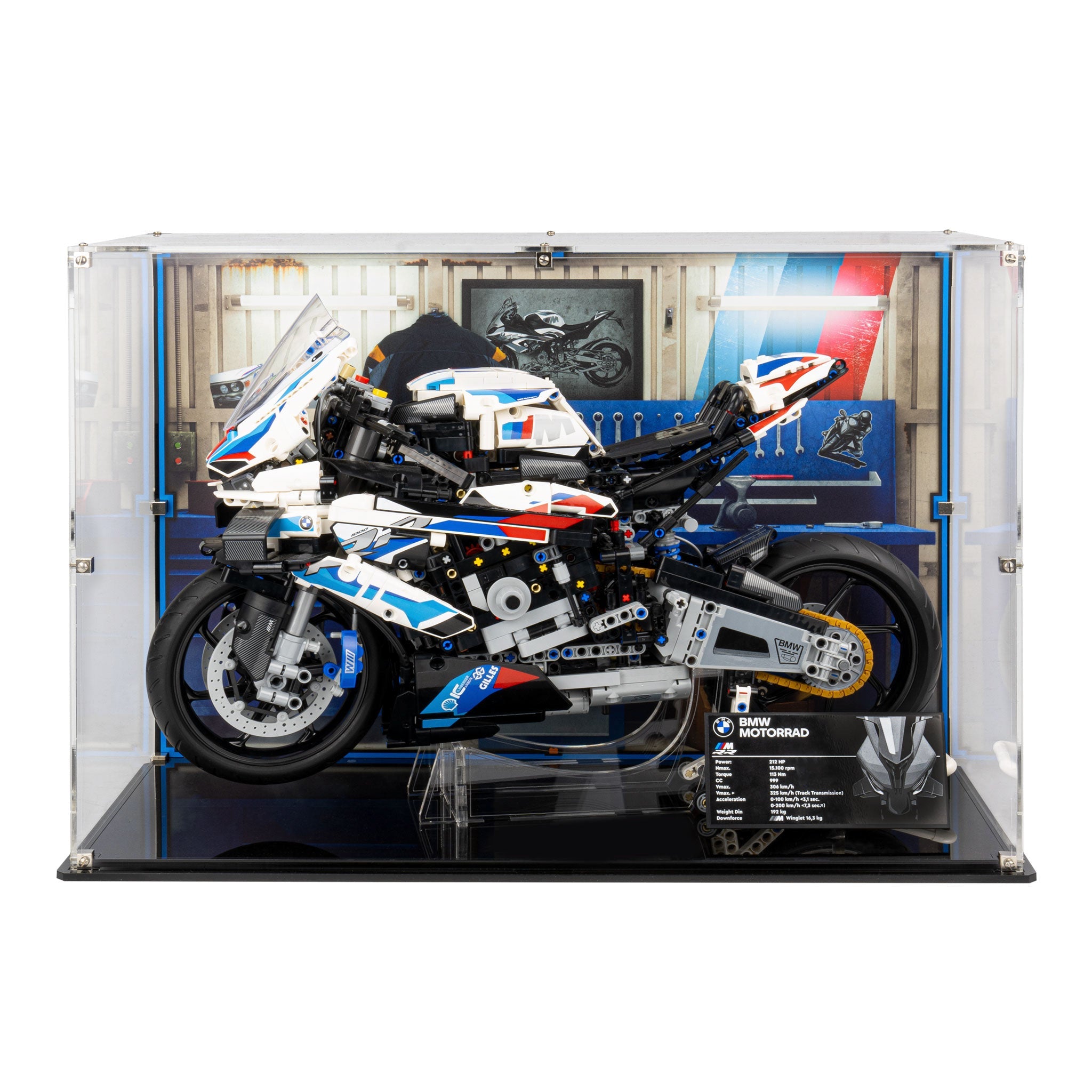 Display Case for LEGO® BMW M 1000 RR (42130)