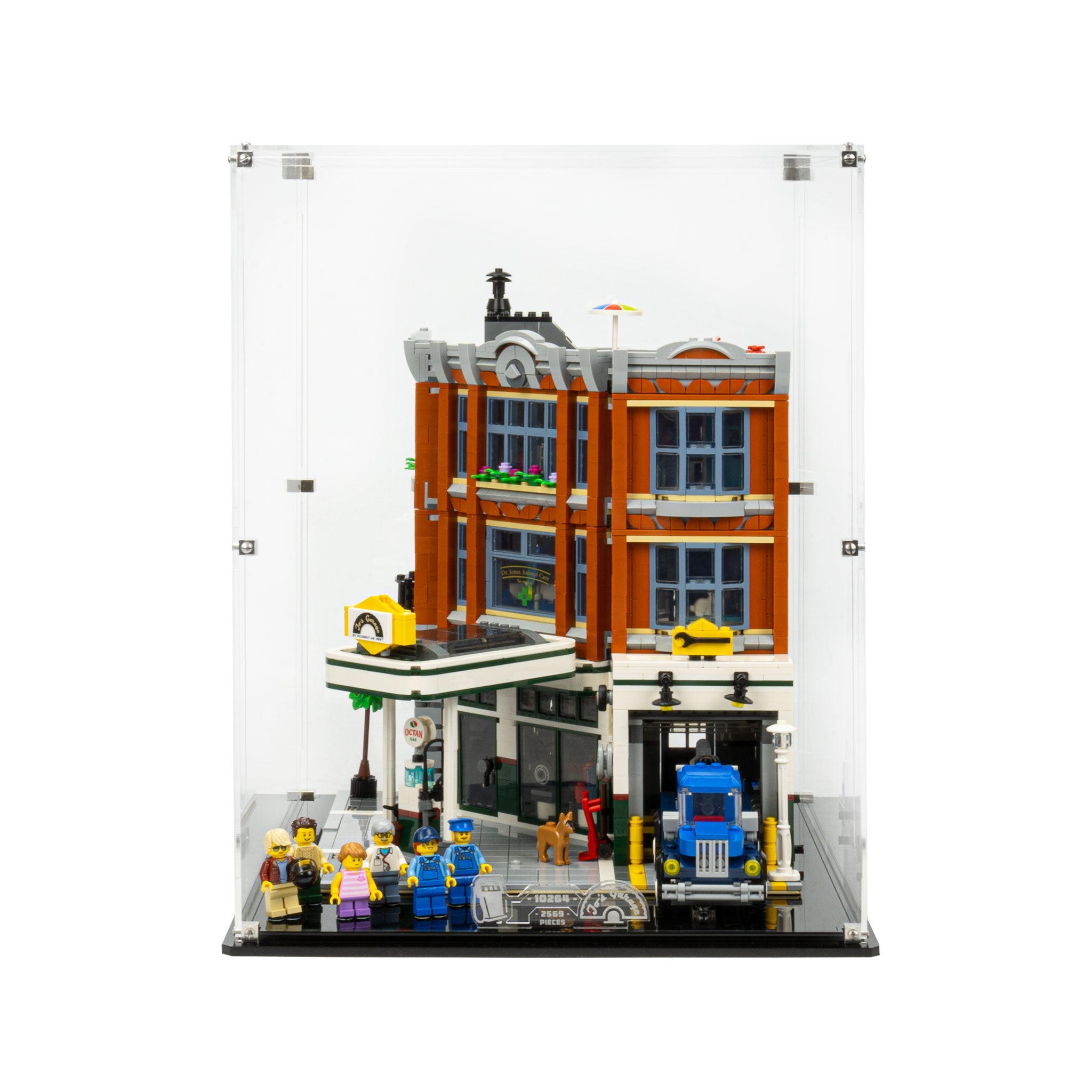 Display Case for LEGO® Corner Garage (10264)