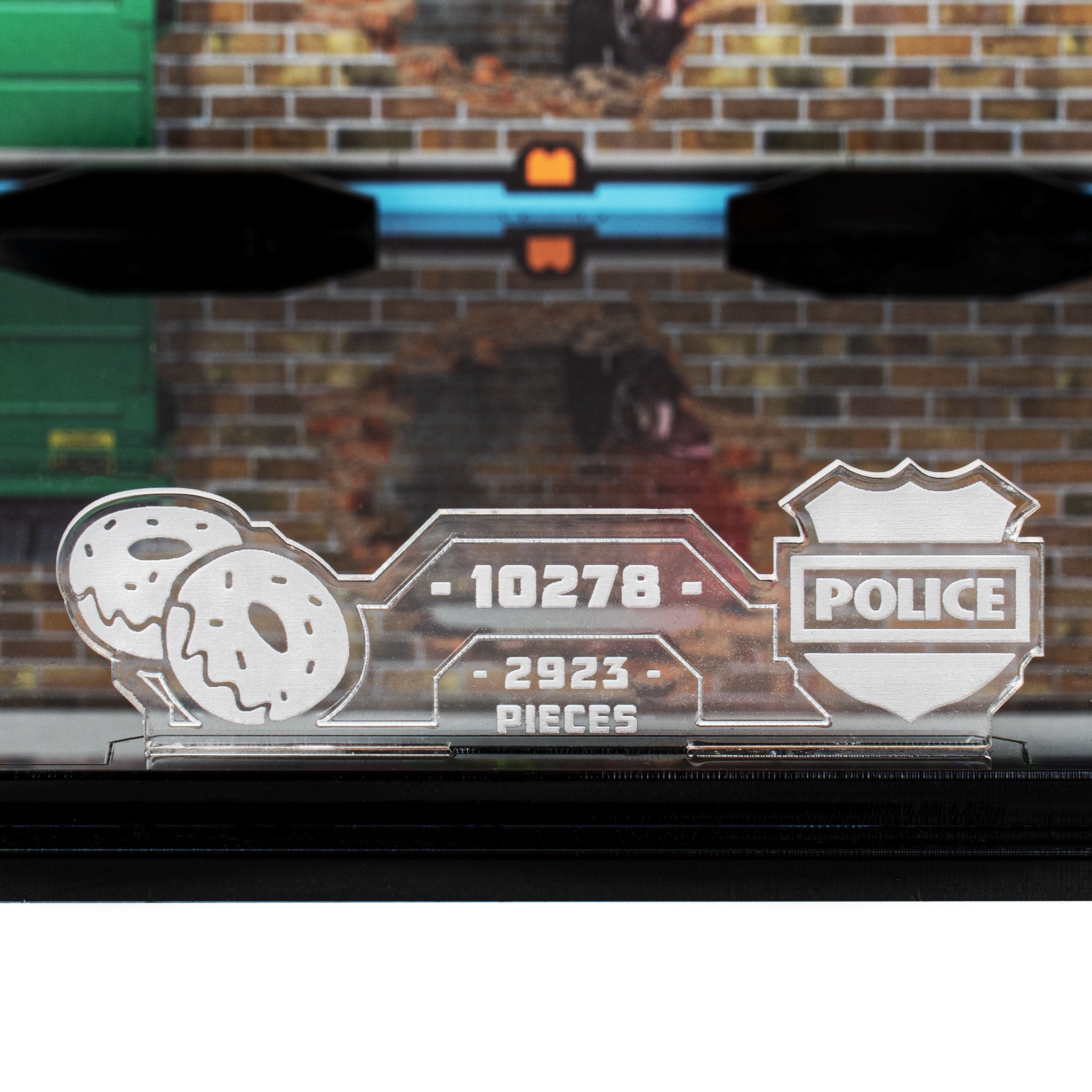 Display Case for LEGO® Police Station (10278)