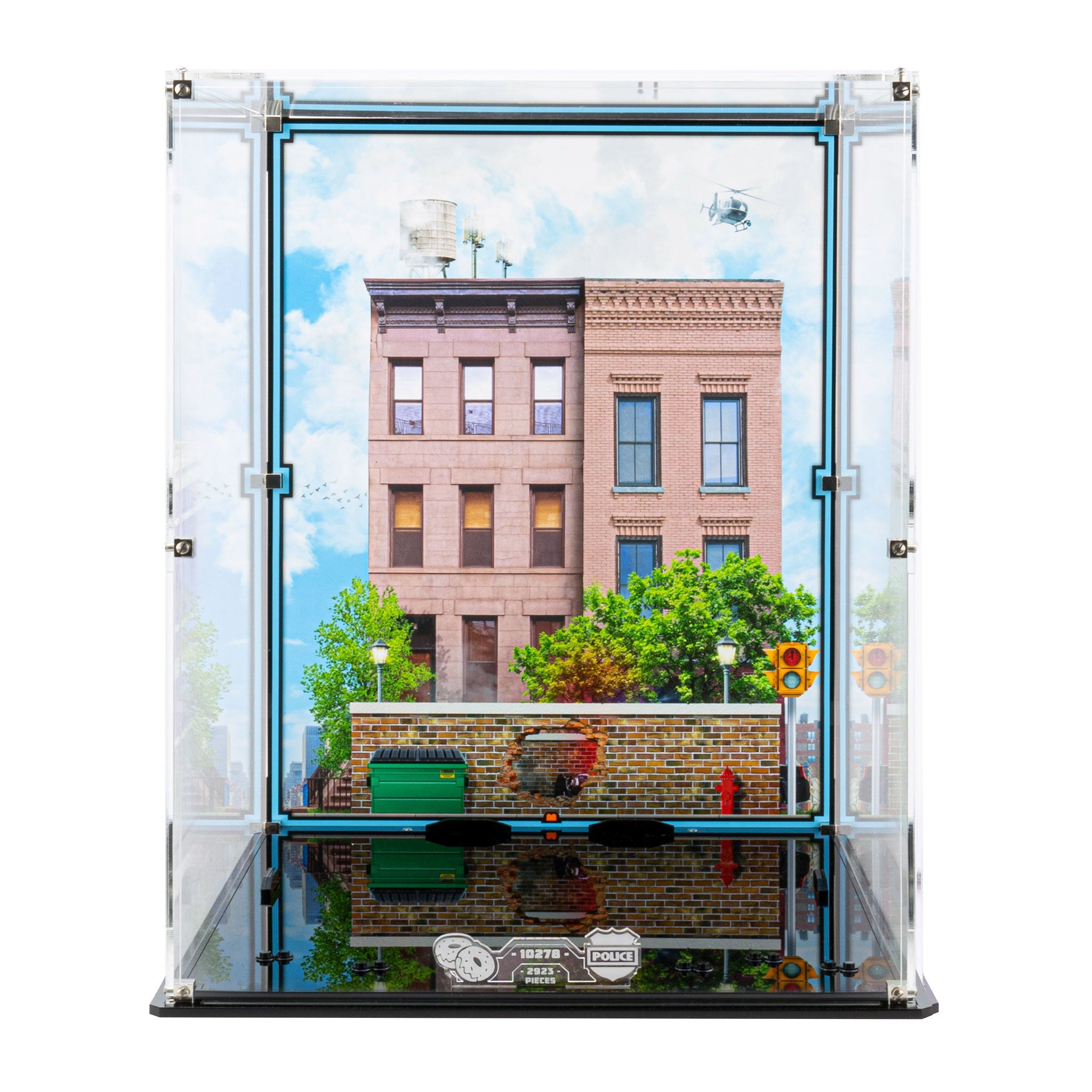 Display Case for LEGO® Police Station (10278)