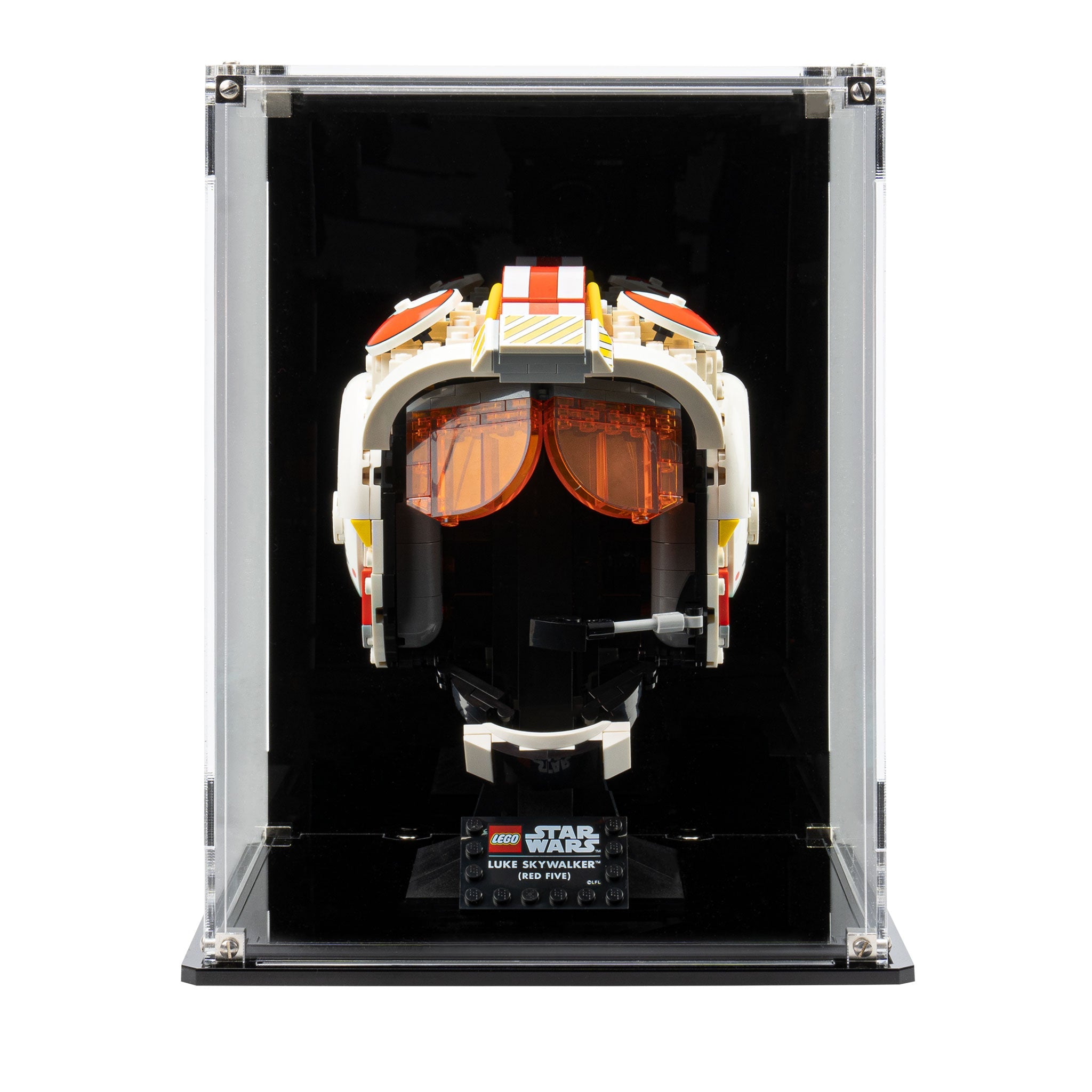 Display Case for LEGO® Luke Skywalker™ (Red Five) Helmet (75327)