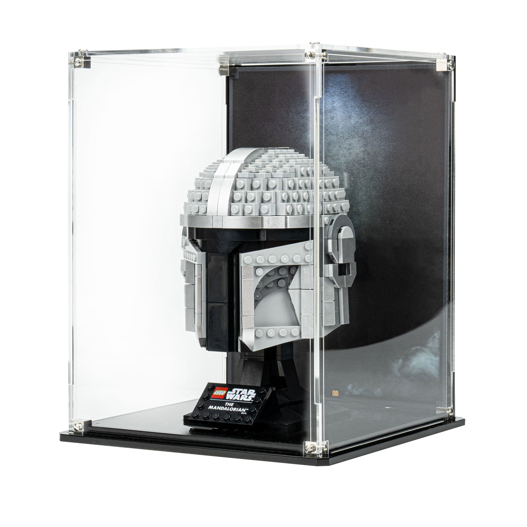 Display Case for LEGO® The Mandalorian™ Helmet (75328)