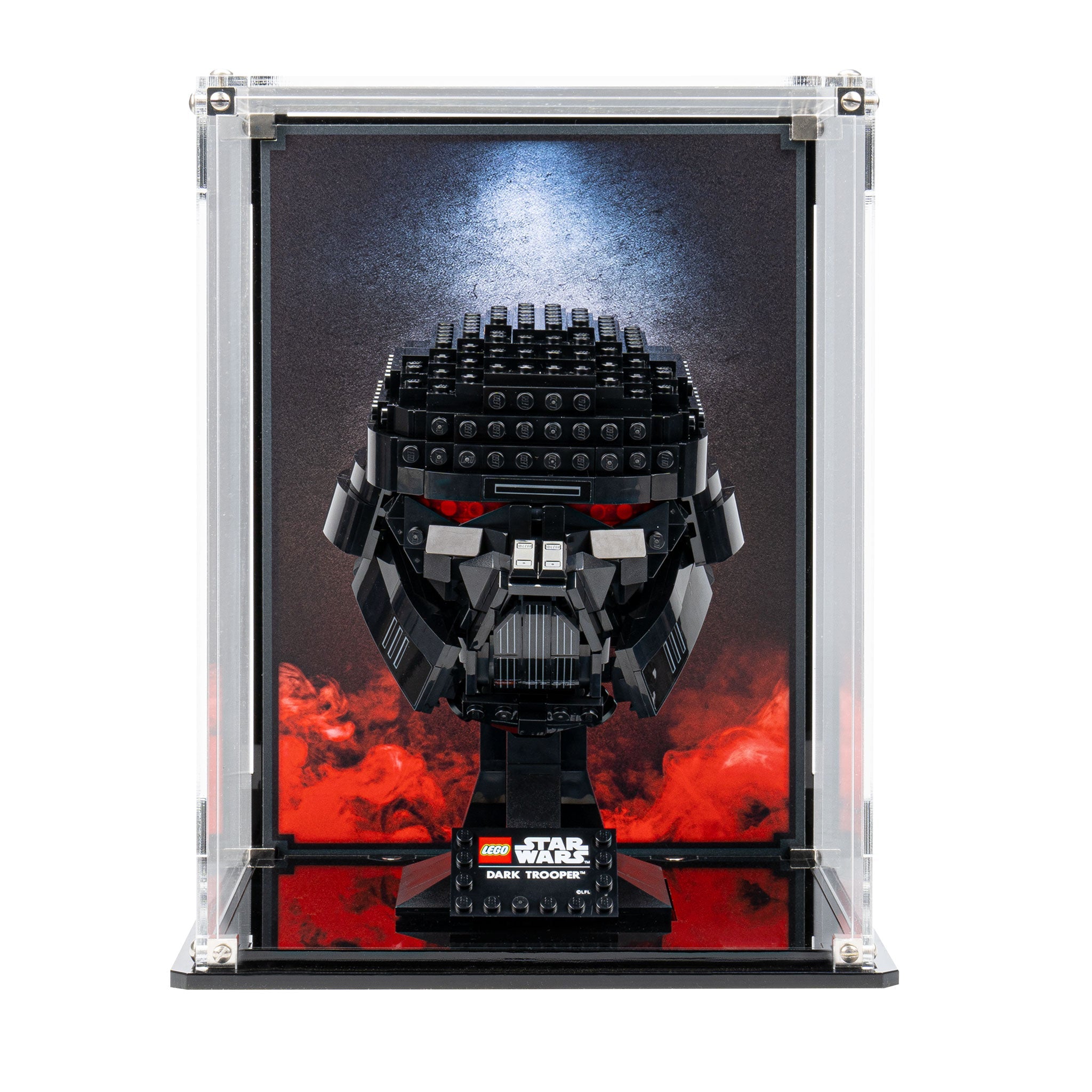 Display Case for LEGO® Dark Trooper™ Helmet (75343)