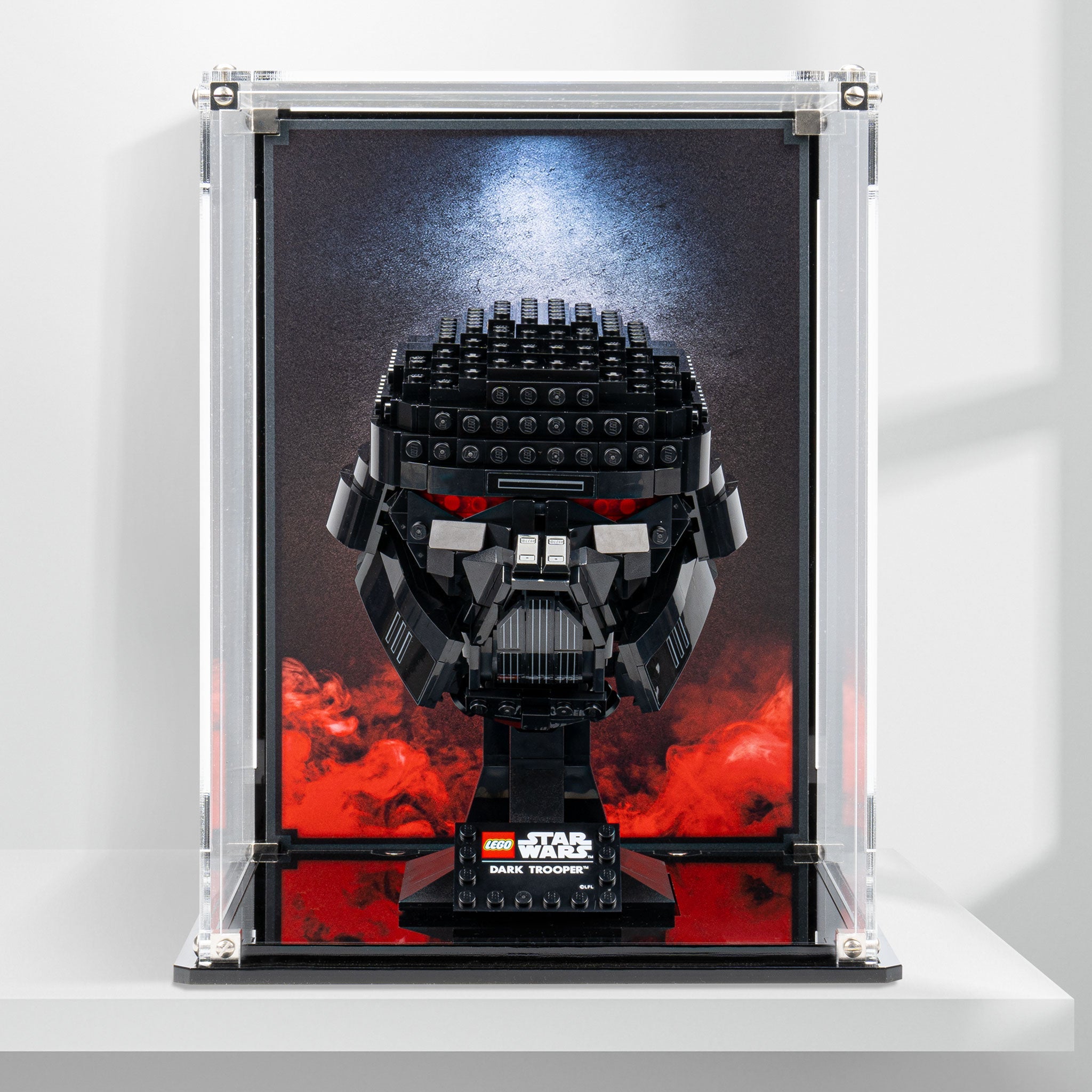 Display Case for LEGO® Dark Trooper™ Helmet (75343)