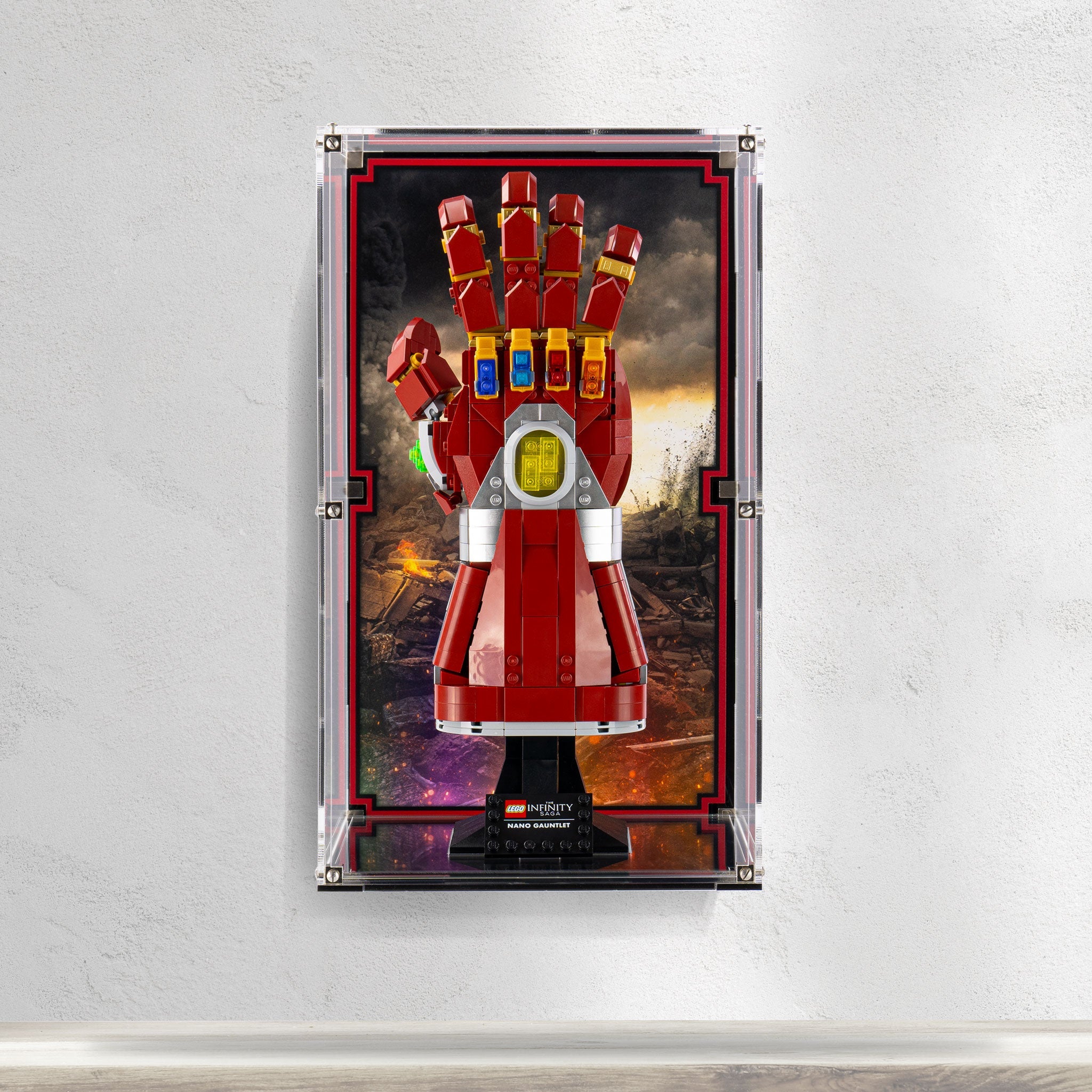 Display Cases for LEGO® Marvel Nano Gauntlet (76223)