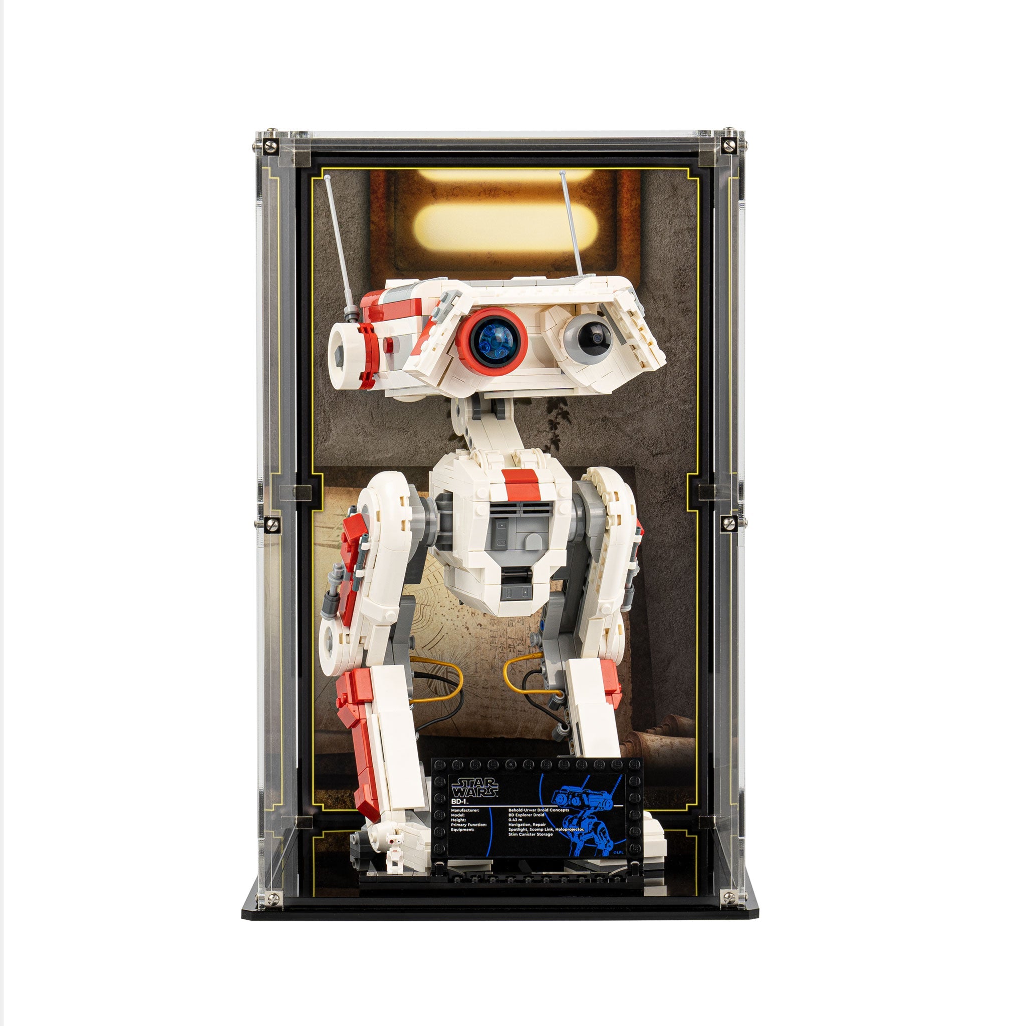 Display Case for LEGO® Star Wars BD-1 (75335)