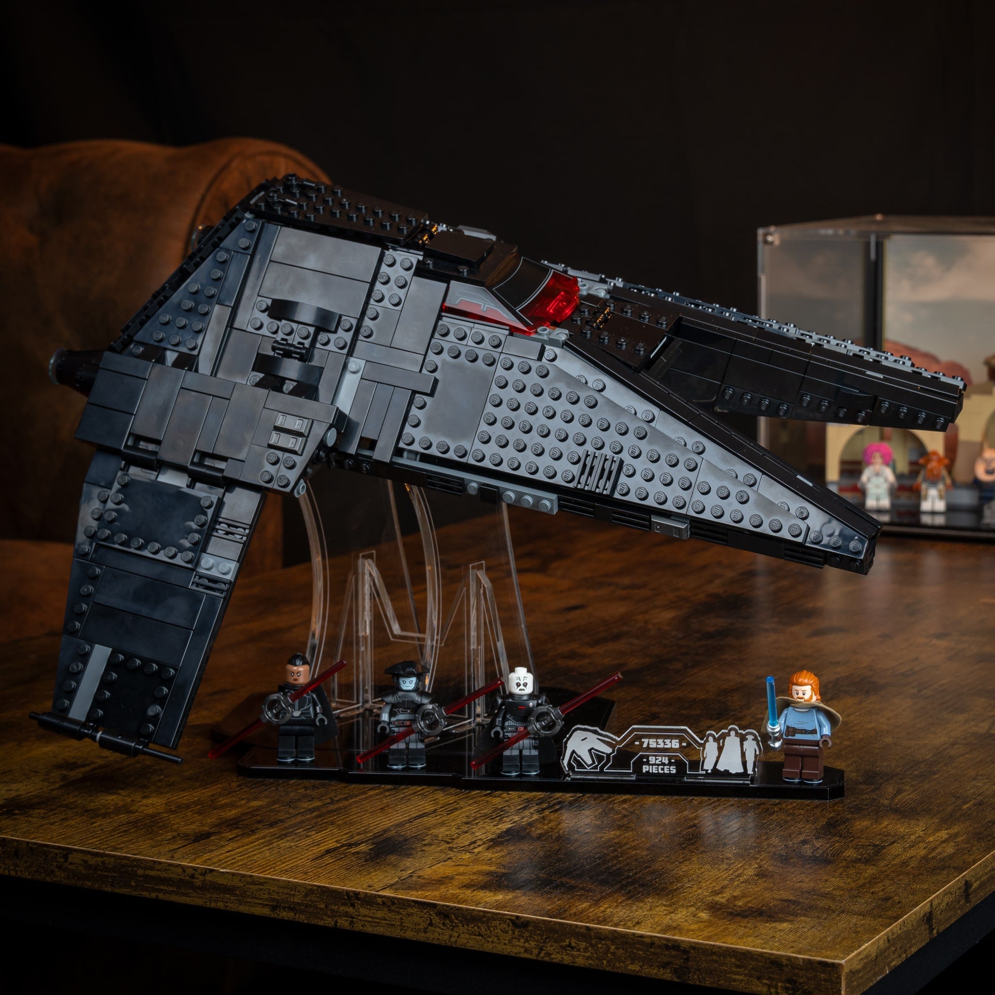 Display Stand for LEGO® Star Wars™ Inquisitor Transport Scythe (75336)