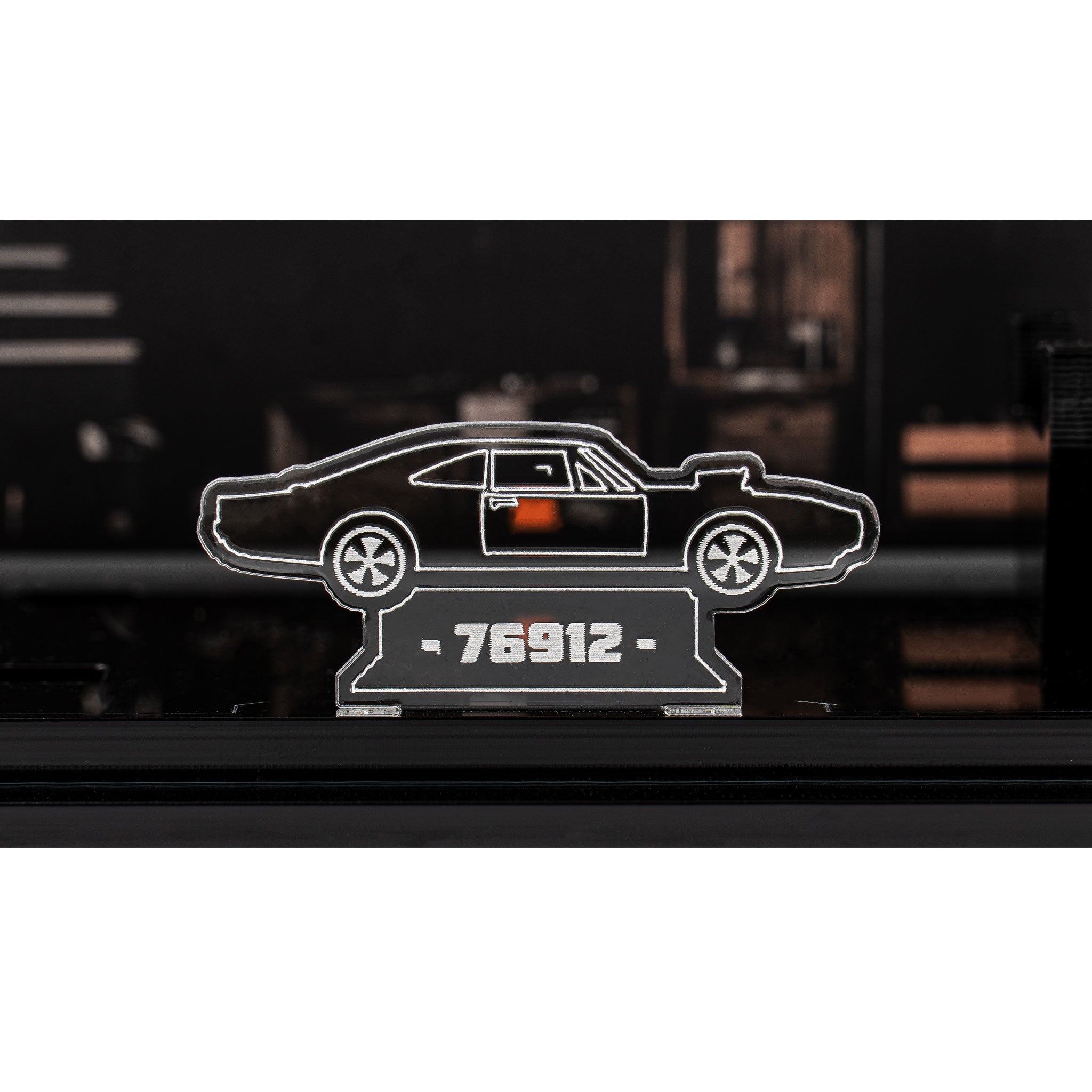 Display Case for LEGO® Speed Champions Fast & Furious 1970 Dodge Charger R/T (76912)