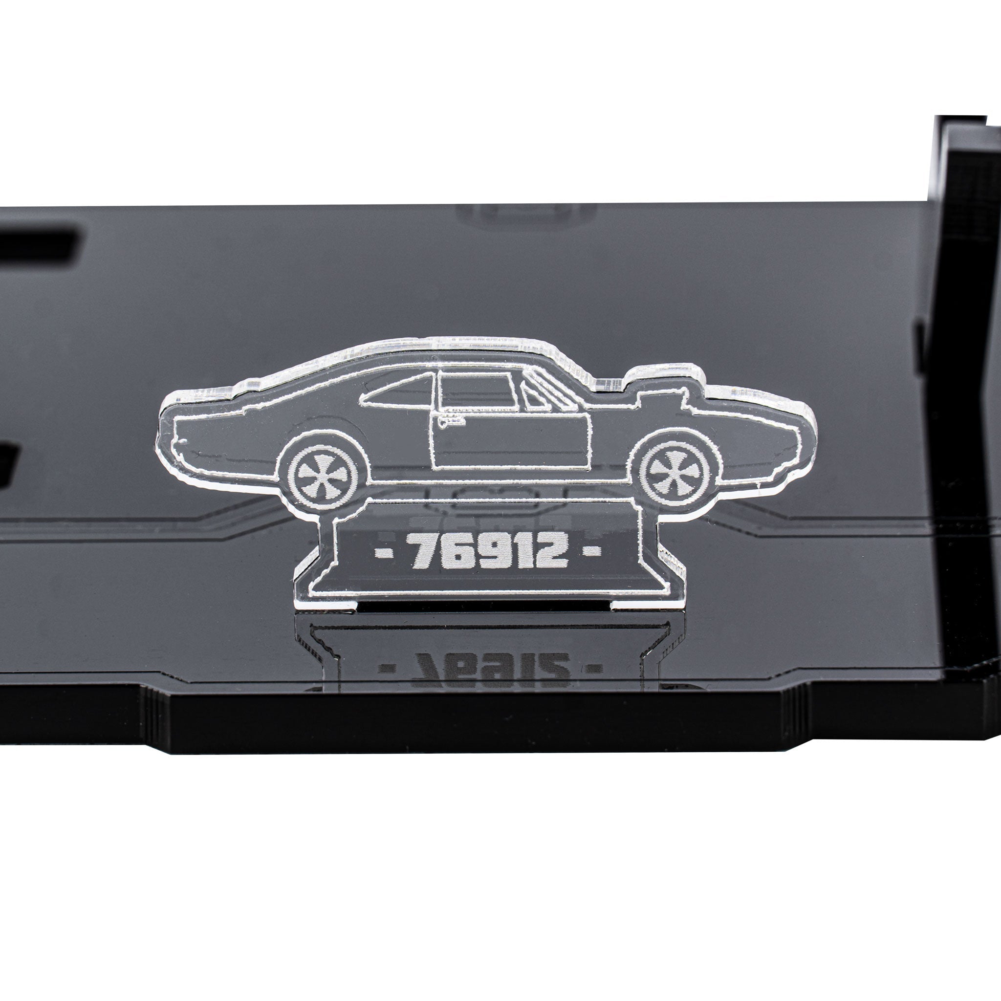 Display Stand for LEGO® Speed Champions Fast & Furious 1970 Dodge Charger R/T (76912)