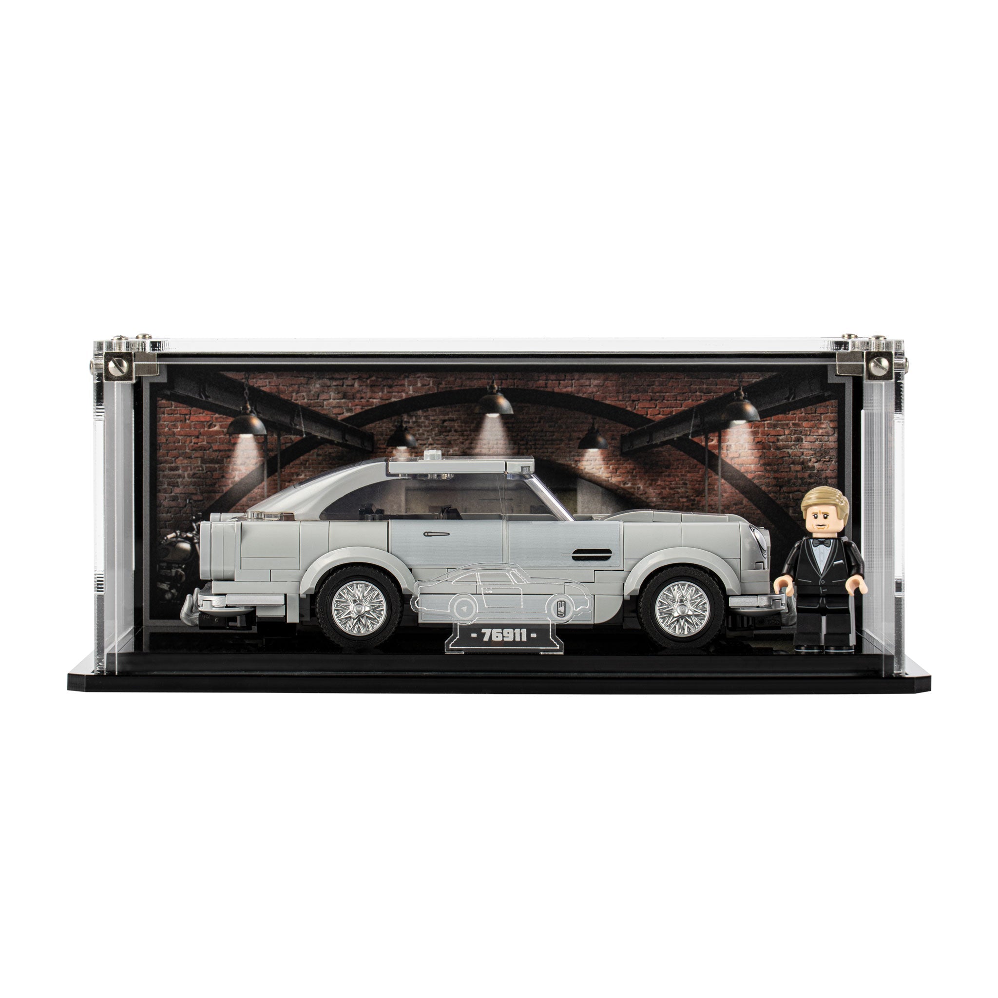 Display Case for LEGO® Speed Champions Aston Martin DB5 (76911)