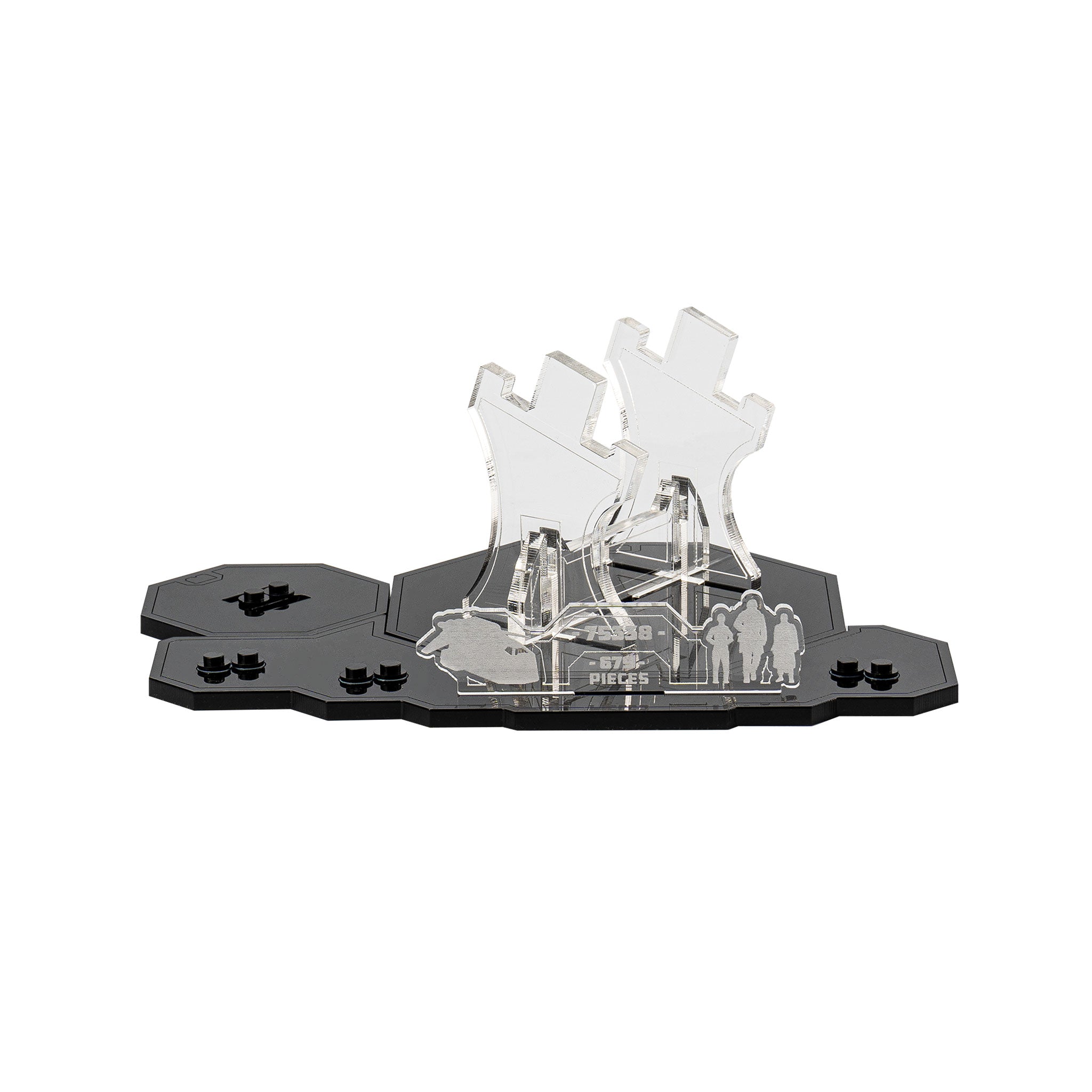 Display Stand for LEGO® Star Wars Ambush on Ferrix (75338)