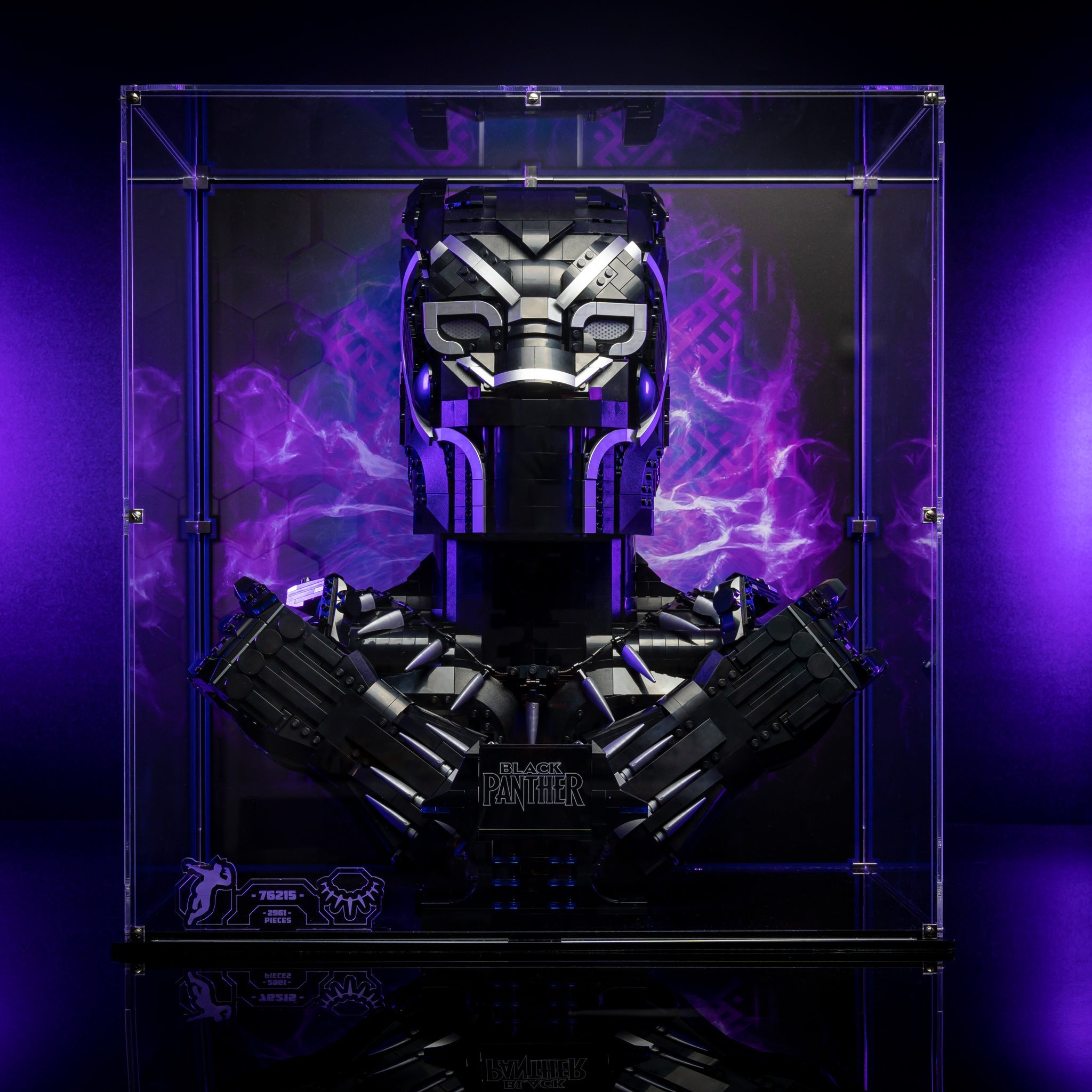 Display Case for LEGO® Marvel Black Panther Bust (76215)