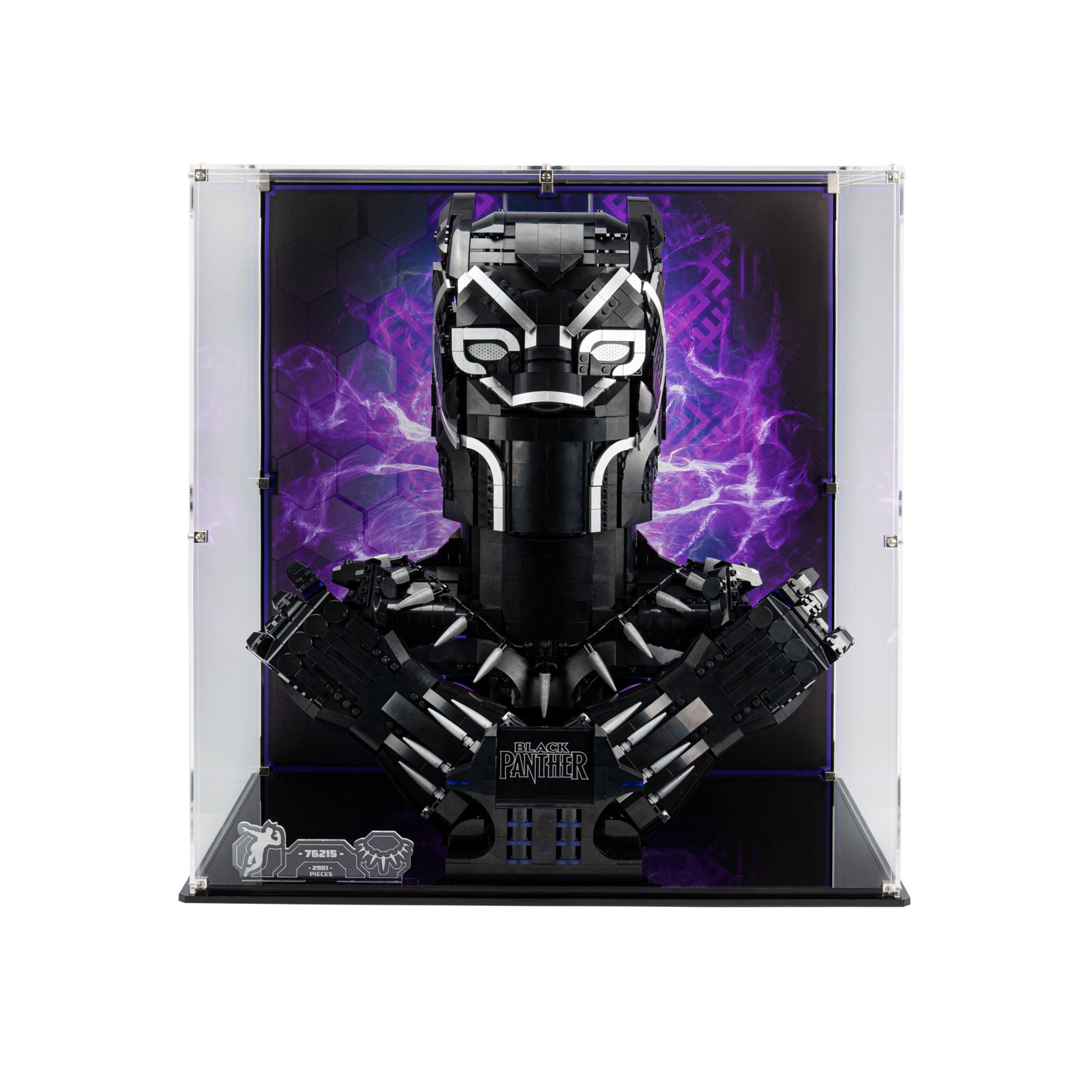 Display Case for LEGO® Marvel Black Panther Bust (76215)