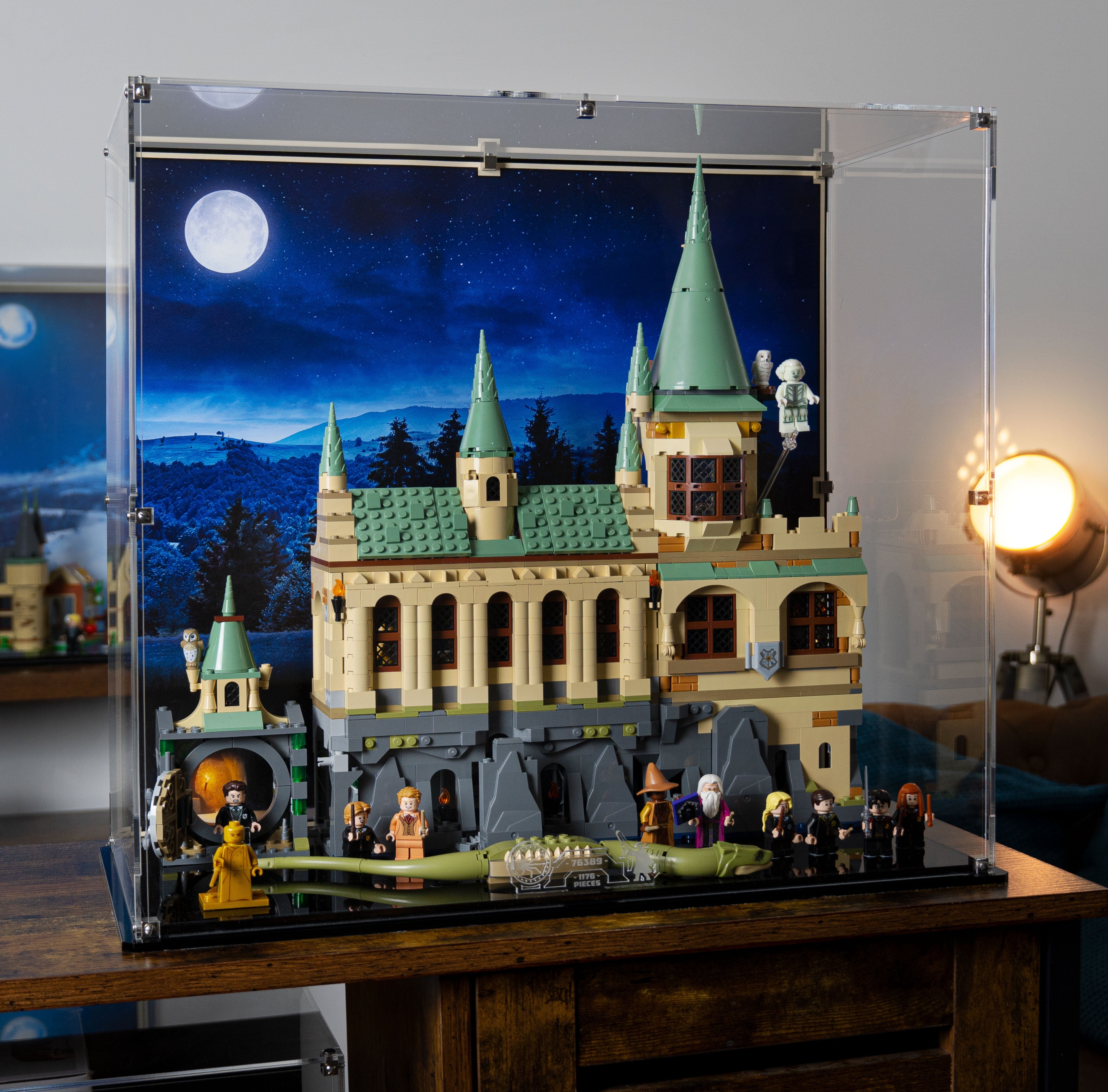 Display Case for LEGO® Harry Potter: Hogwarts™ Chamber of Secrets (76389)