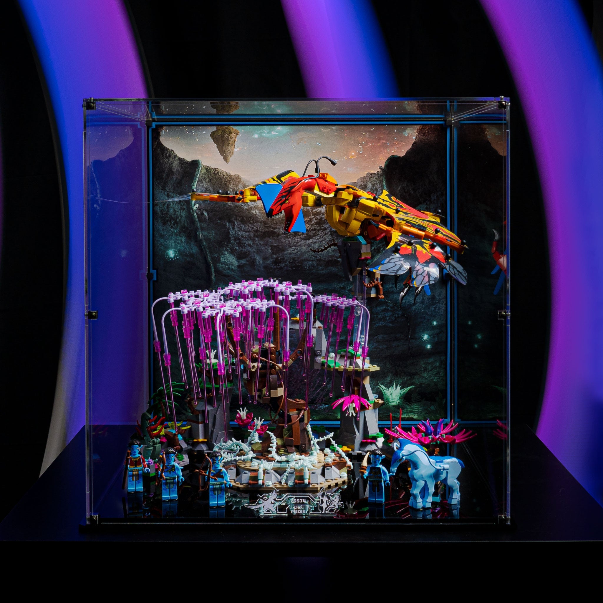 Display Case for LEGO® Avatar: Toruk Makto & Tree of Souls (75574)