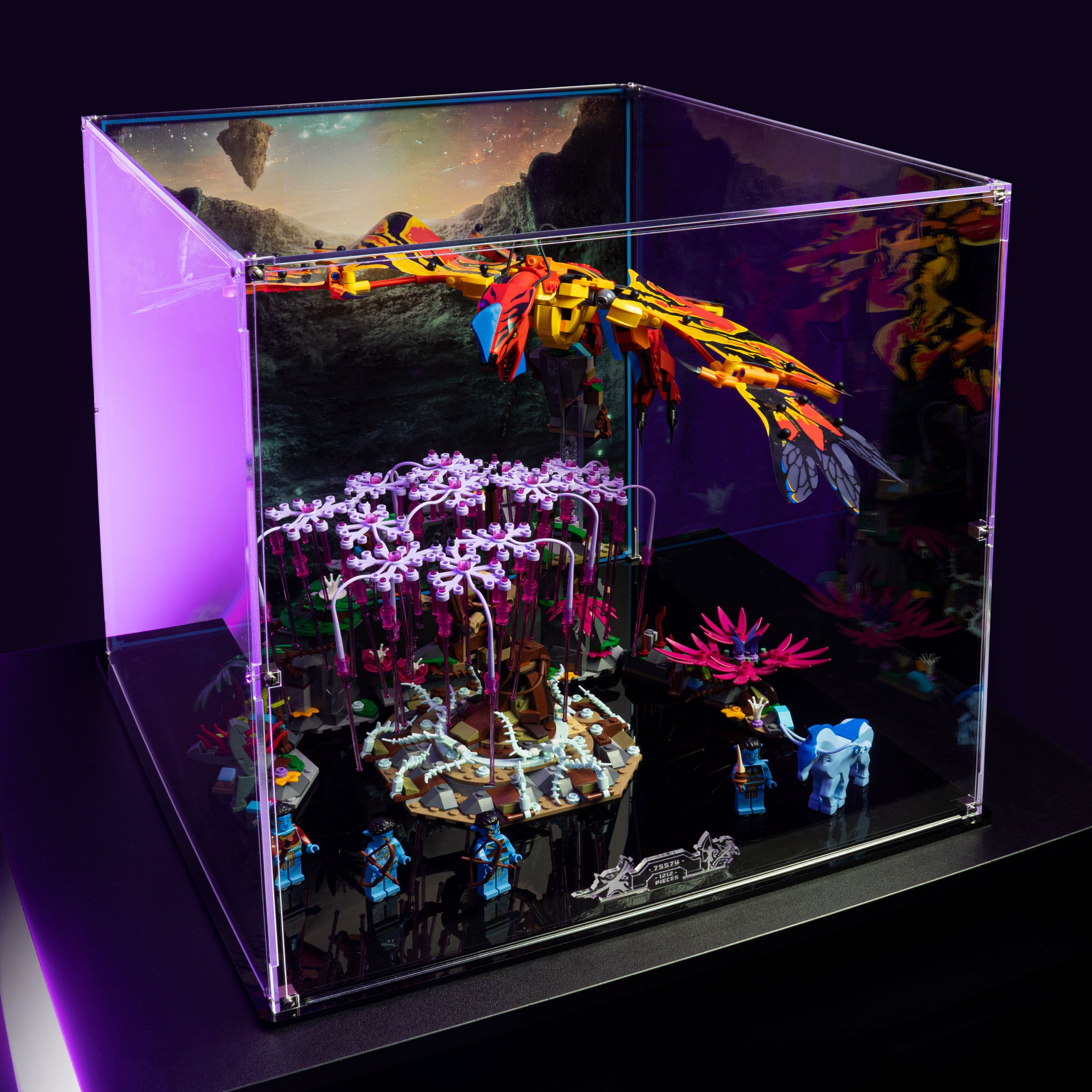 Display Case for LEGO® Avatar: Toruk Makto & Tree of Souls (75574)