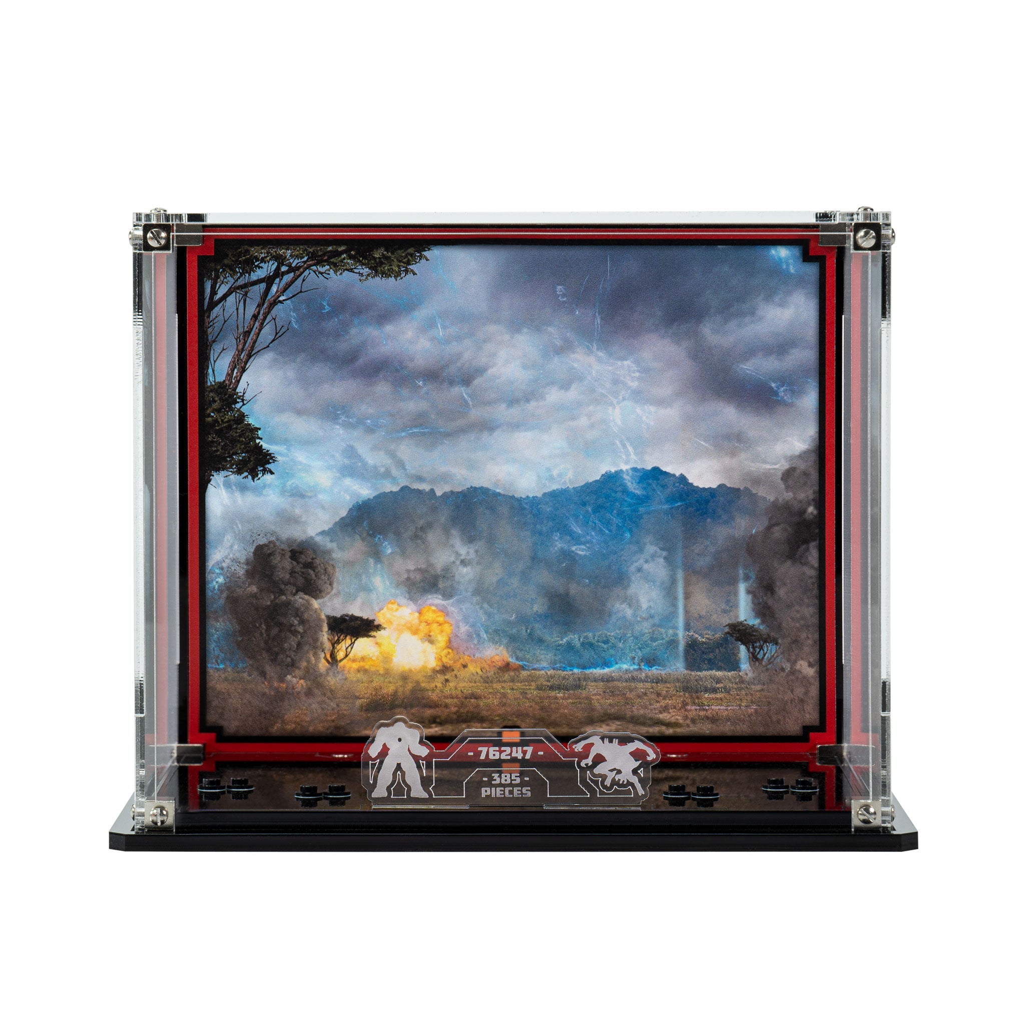 Display Case for LEGO® Marvel: The Hulkbuster: The Battle of Wakanda (76247)