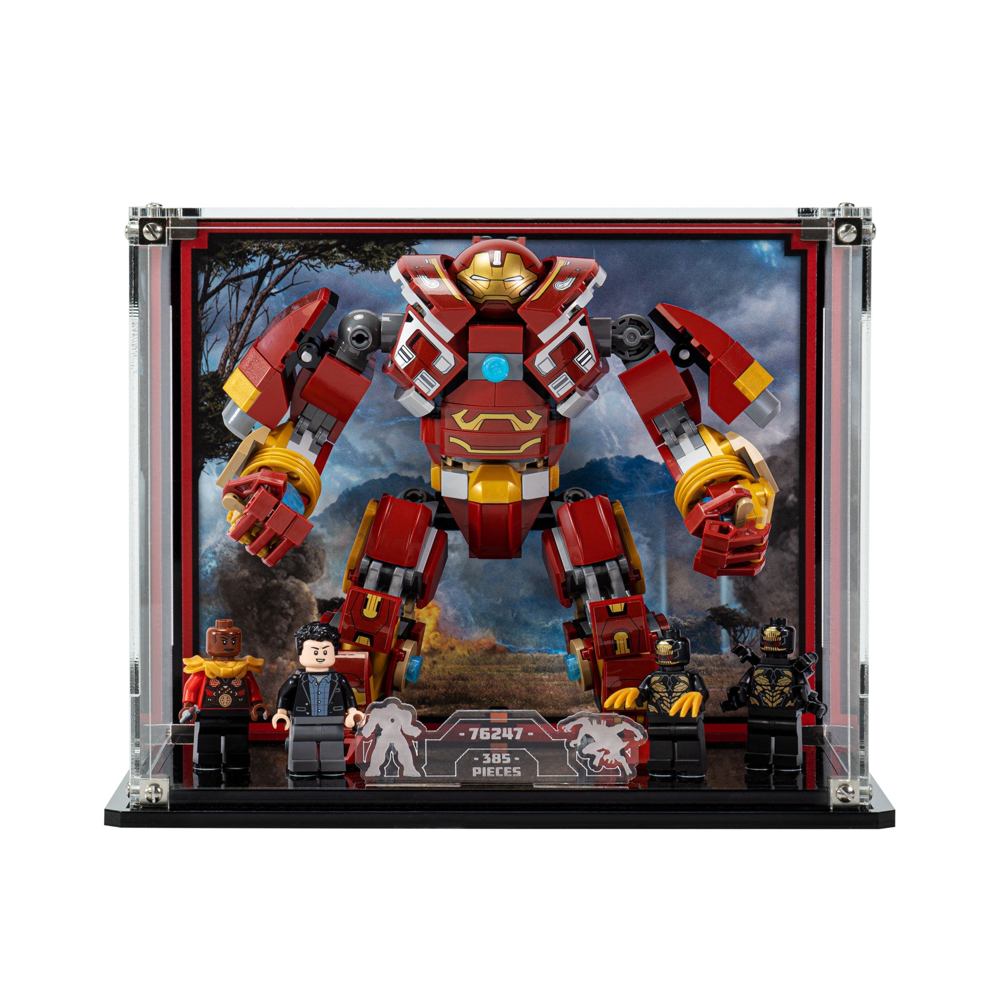 Display Case for LEGO® Marvel: The Hulkbuster: The Battle of Wakanda (76247)