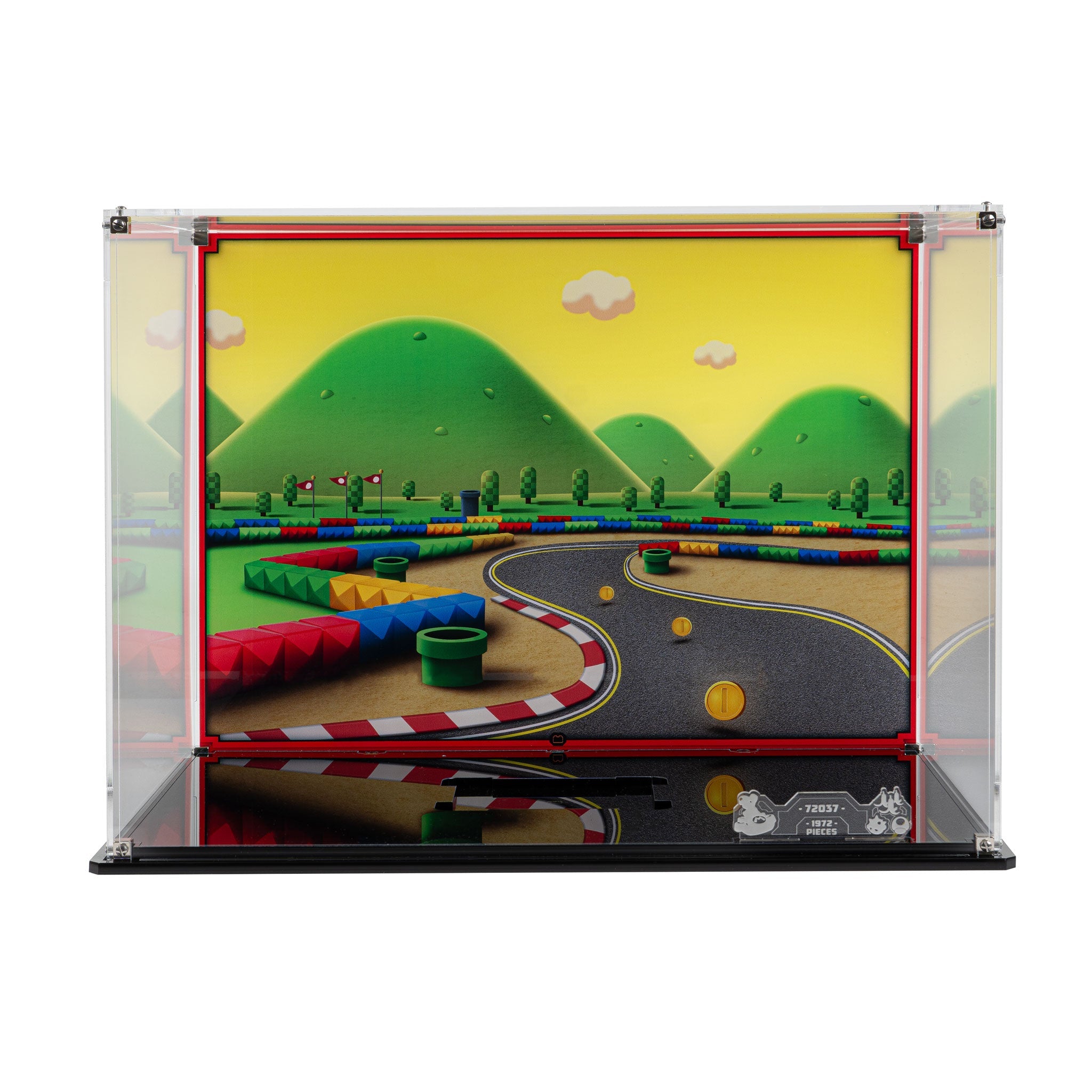 Display Case for LEGO® Mario Kart™ Mario & Standard Kart (72037)