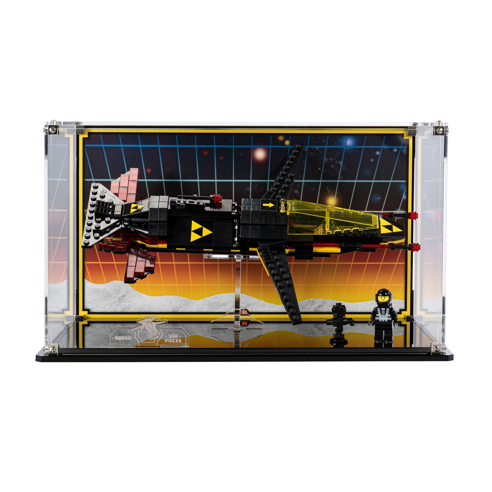 Display Case for LEGO® Blacktron Cruiser (40580)