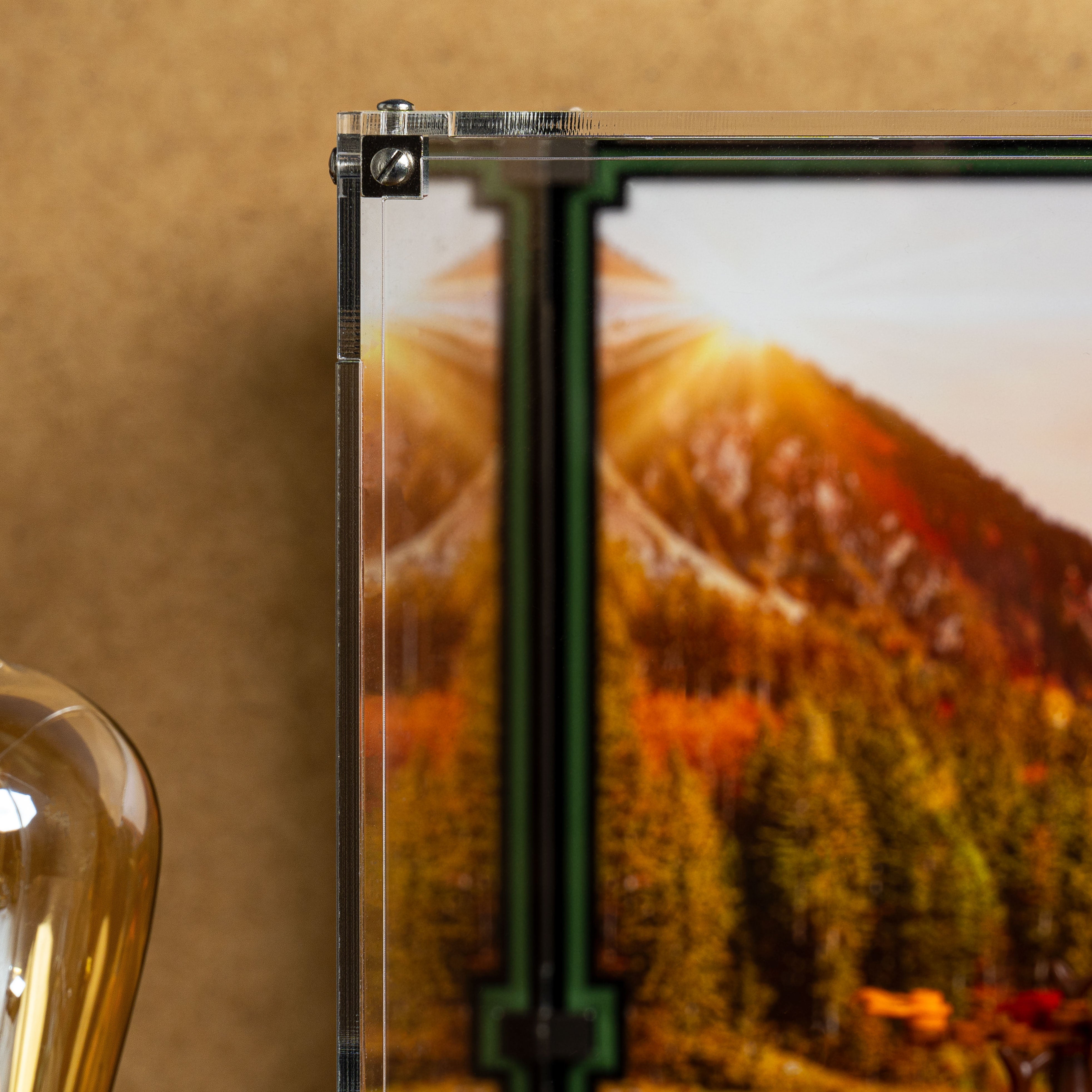 Display Case for LEGO® Ideas: A-Frame Cabin (21338)